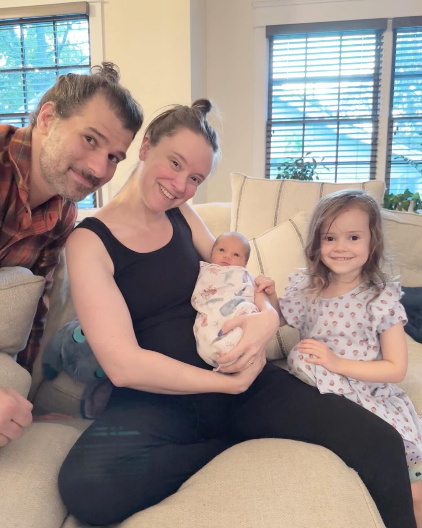 Still can&rsquo;t believe we are a family of 4 🥹