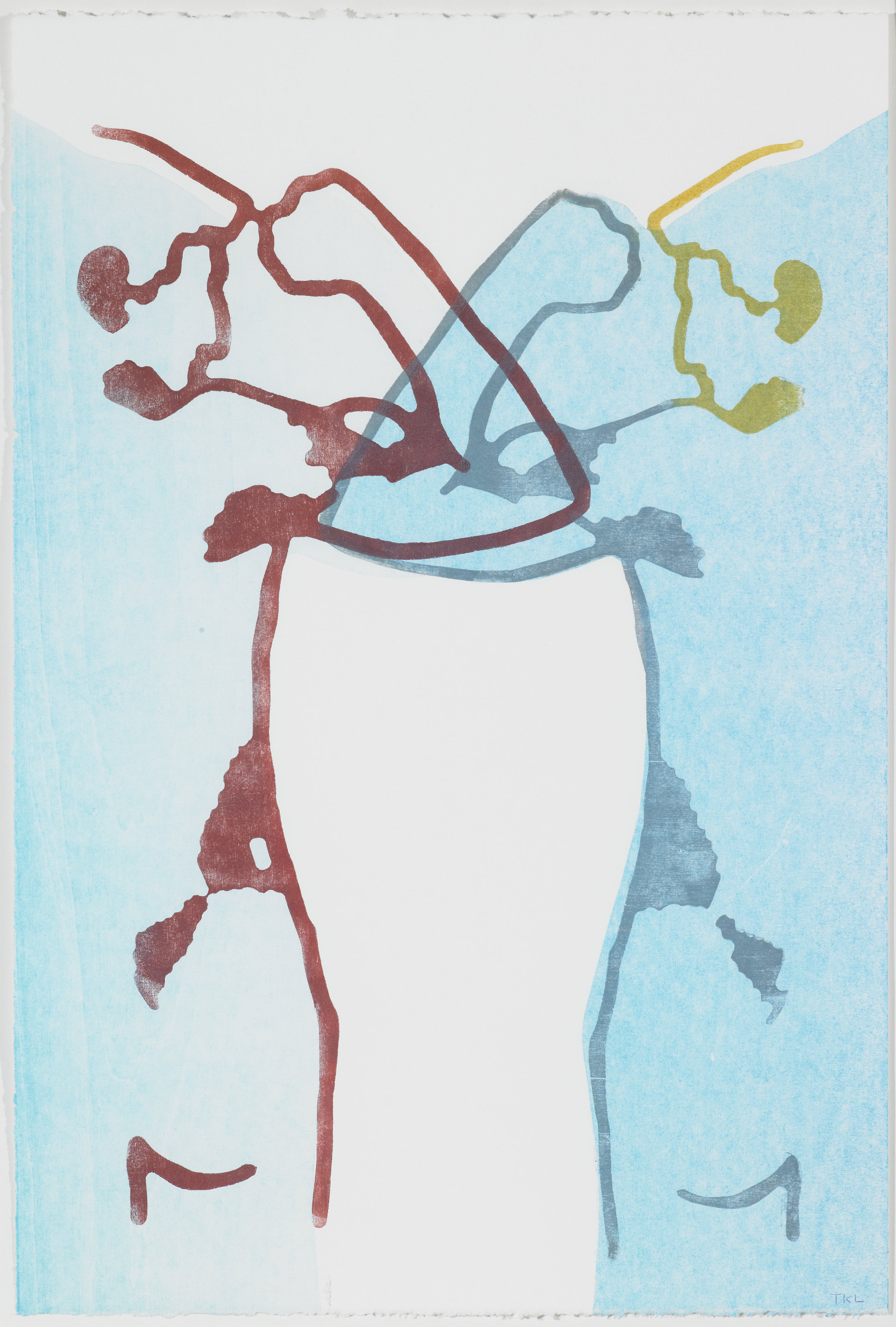 Pessoa Mix 7 , monoprint, 2016