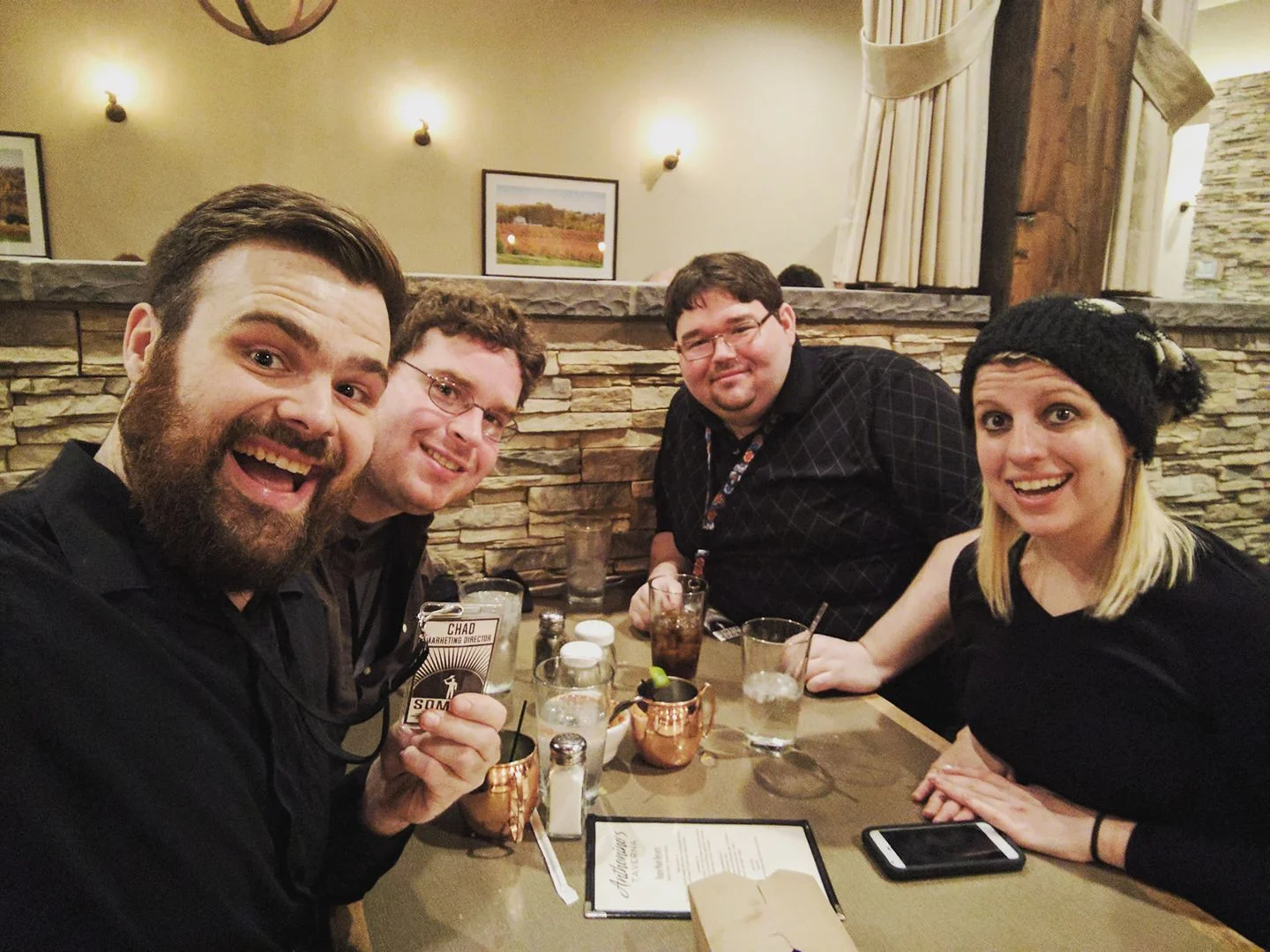 Look at us now: Making games and loving it.