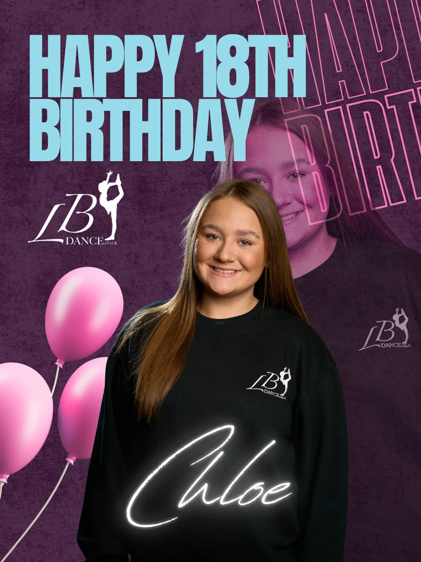 Happy 18th Birthday to our student teacher Chloe🩷🩵