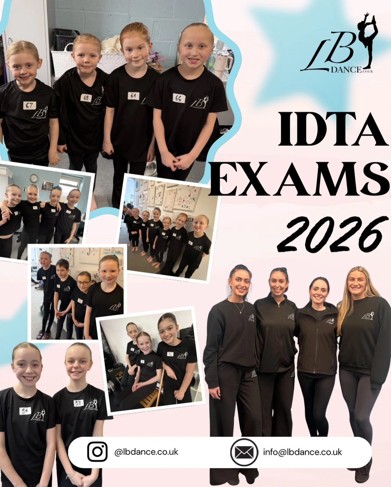 IDTA EXAMS 2026
&bull;
We are so proud of all of our students that took part in our exam session this weekend, all 75 entries were incredible! 🩵✨