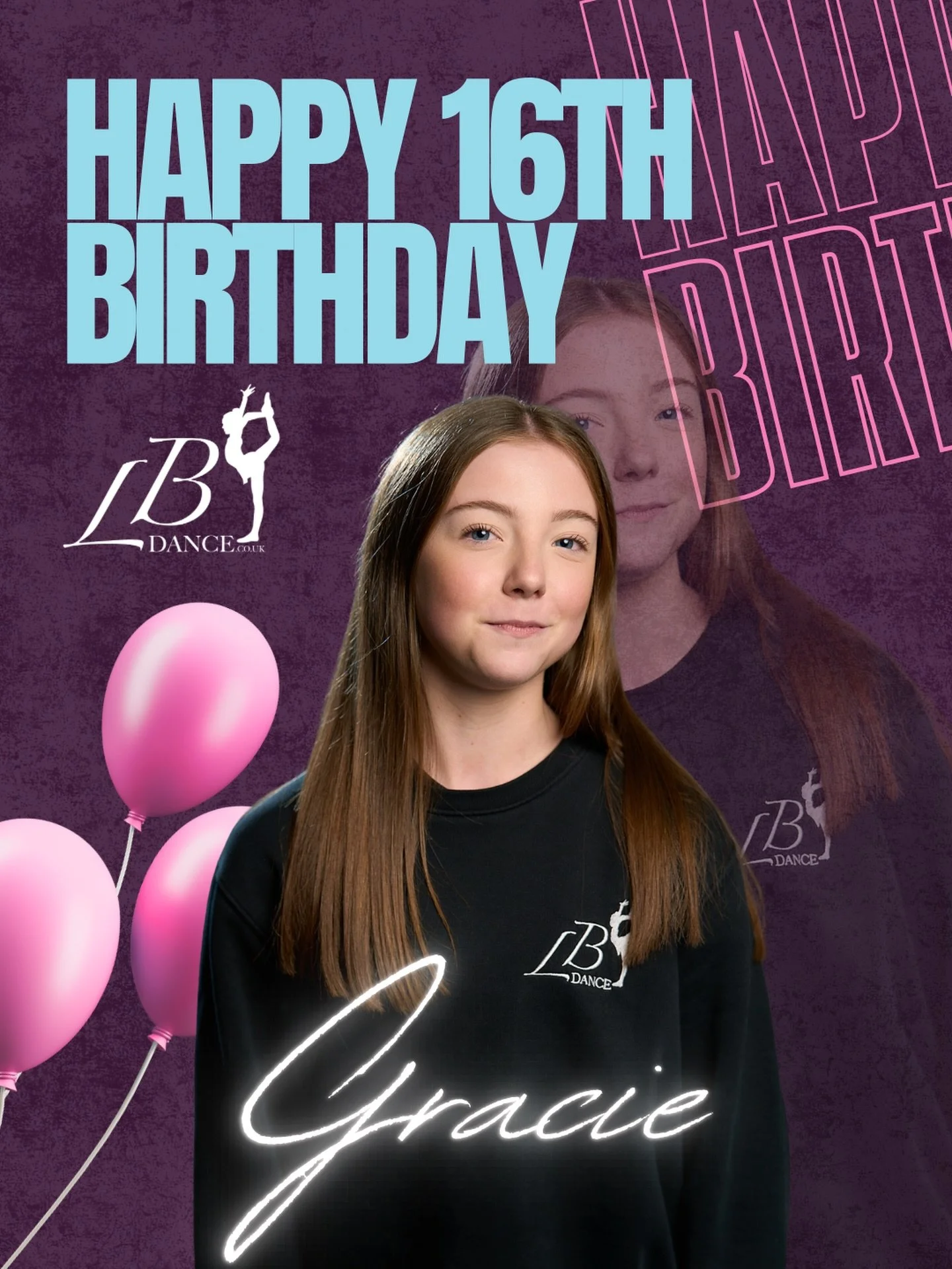 Happy 16th Birthday to our student teacher Gracie🩵