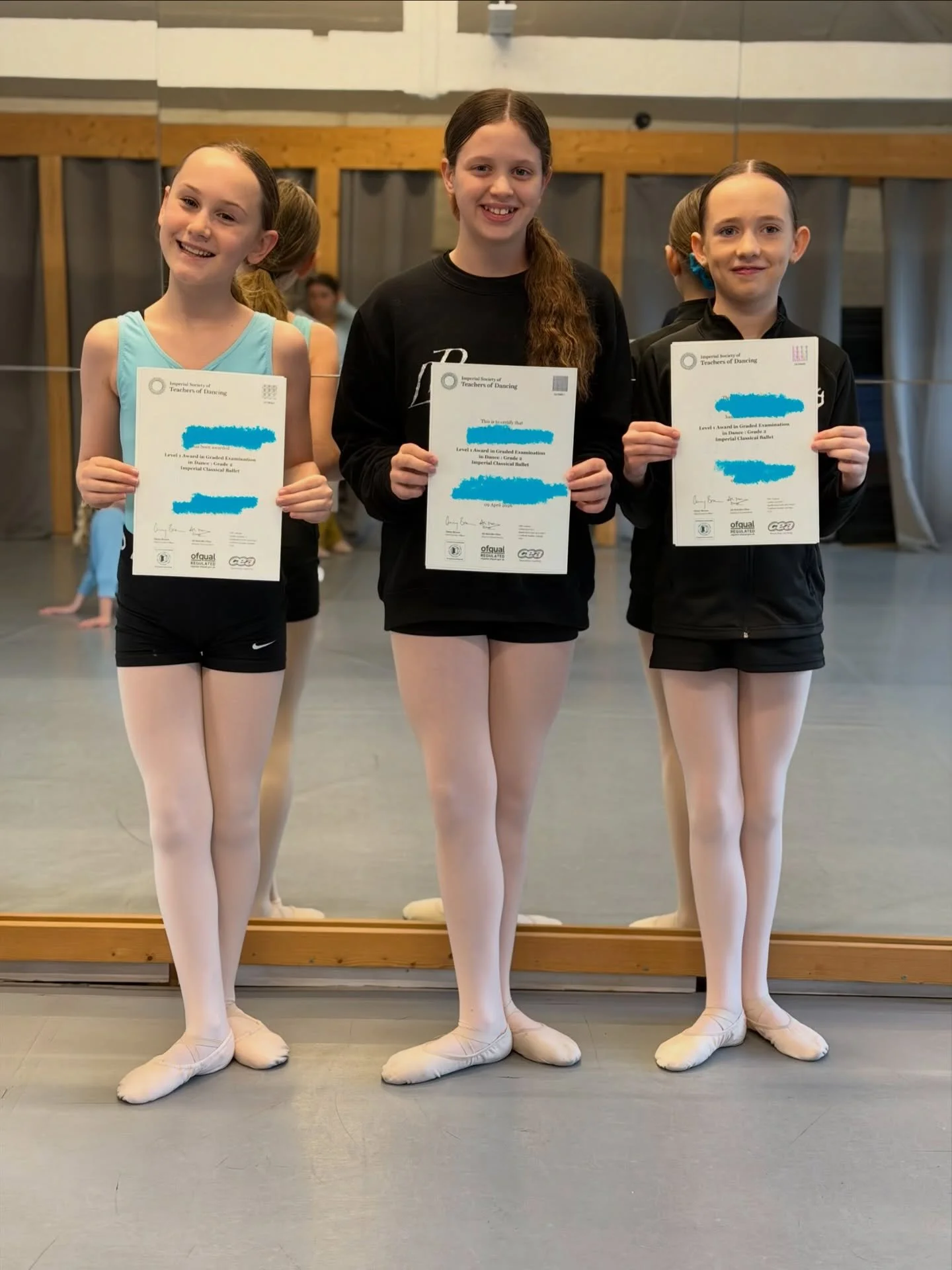 We are incredibly proud of our amazing students for their @istddance exam results! 🩵 

Swipe to see a few photos of students with their certificates ✨