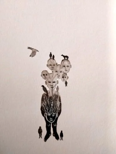  Untitled, Ink on Paper 