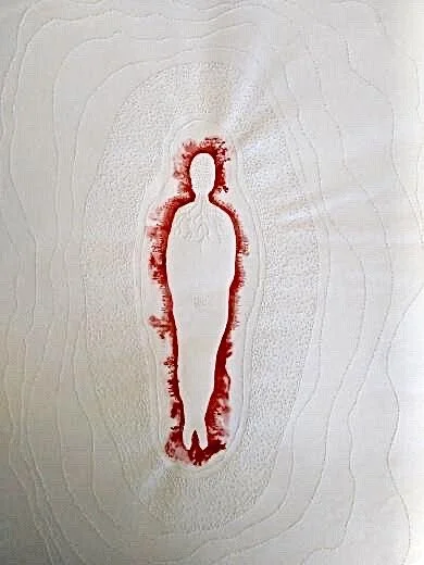  Untitled, Ink on Paper with Perforation. 