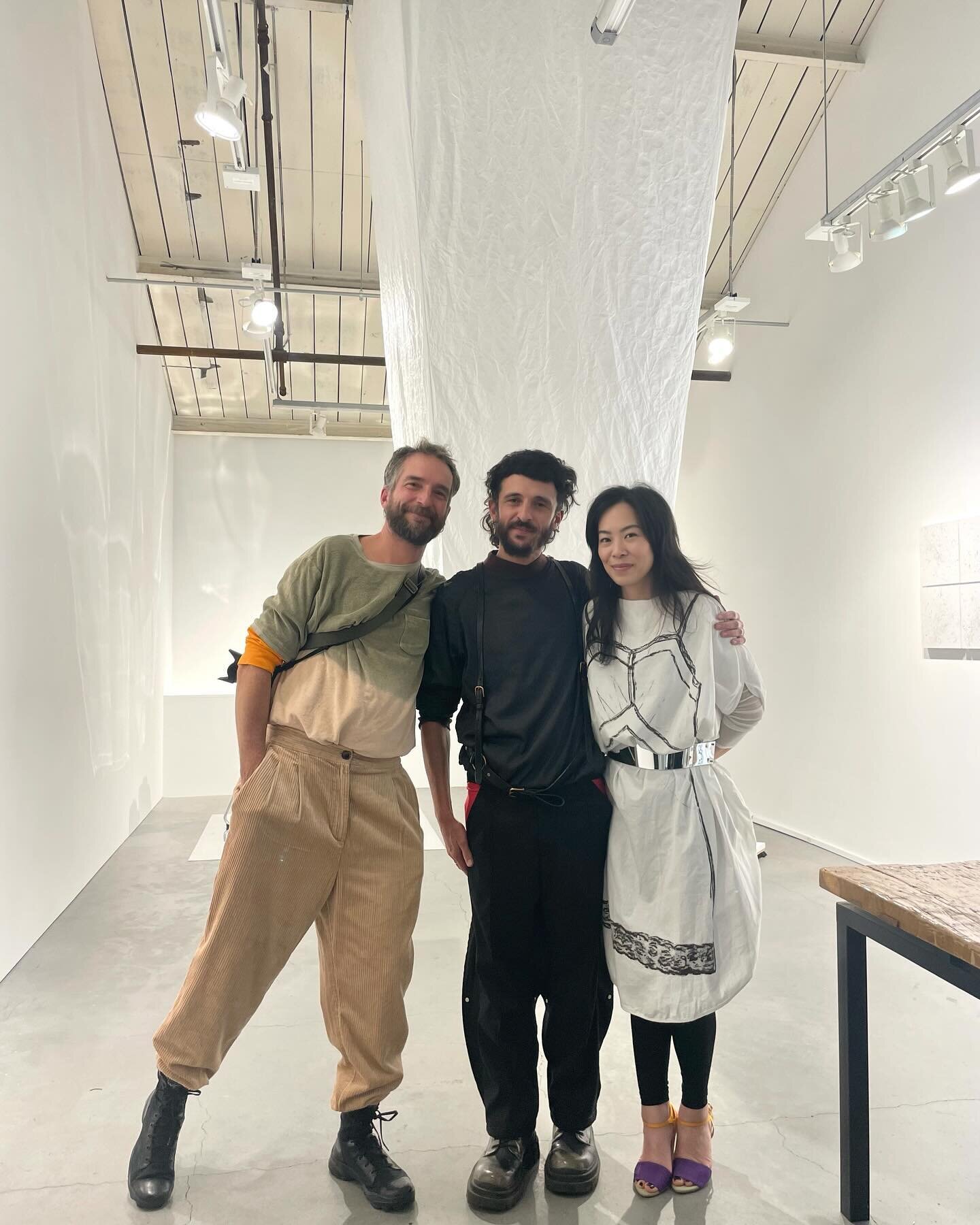 Last week we celebrated #SFArtWeek with the opening &amp; an artist performance by Michail Michailov for his solo exhibition Ground to Overhead. Thank you to all who came out (rain or shine) to support!! ❤️

The exhibition continues thru Jan. 31st. D