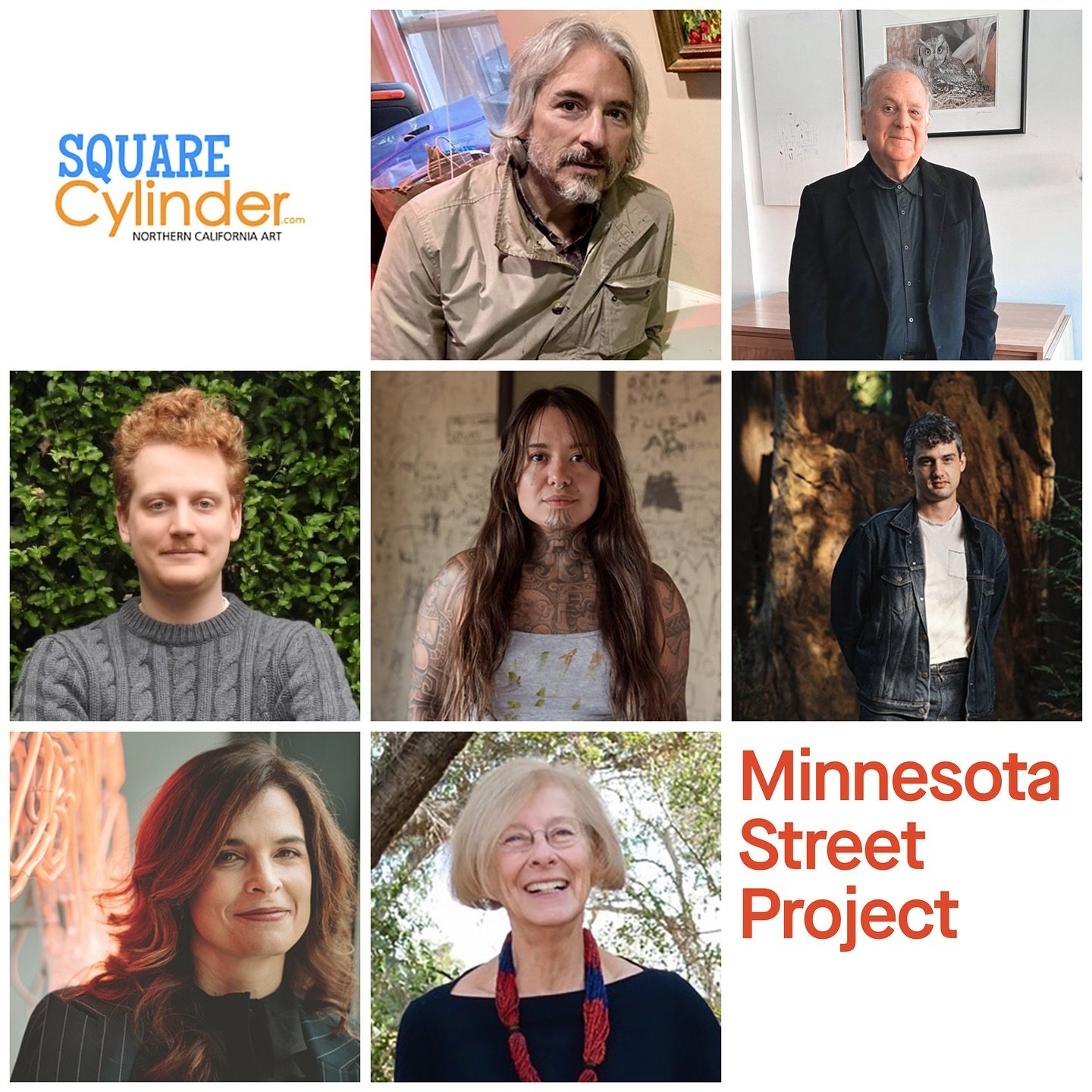 Join us tomorrow at @minnesotastreetproject for a lively afternoon! 🤩🎊

1-4pm: Celebration of the relaunch of SquareCylinder, a leading Northern California platform for art criticism. Featuring a keynote speech from Matt Gonzalez, a panel discussio