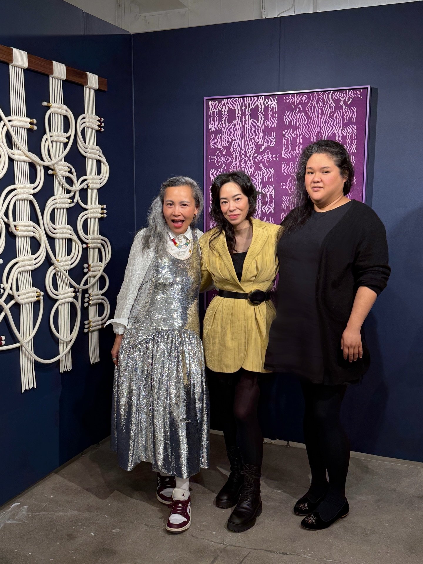 Thank you 🫶🏼 New York and @newartdealers for the warm welcome! It was so wonderful seeing dear friends and meeting new friends from near and far 🥰 

Immense gratitude to rockstar artists @char.art.tan @windychien 🌟⚡️ and the tireless efforts by t
