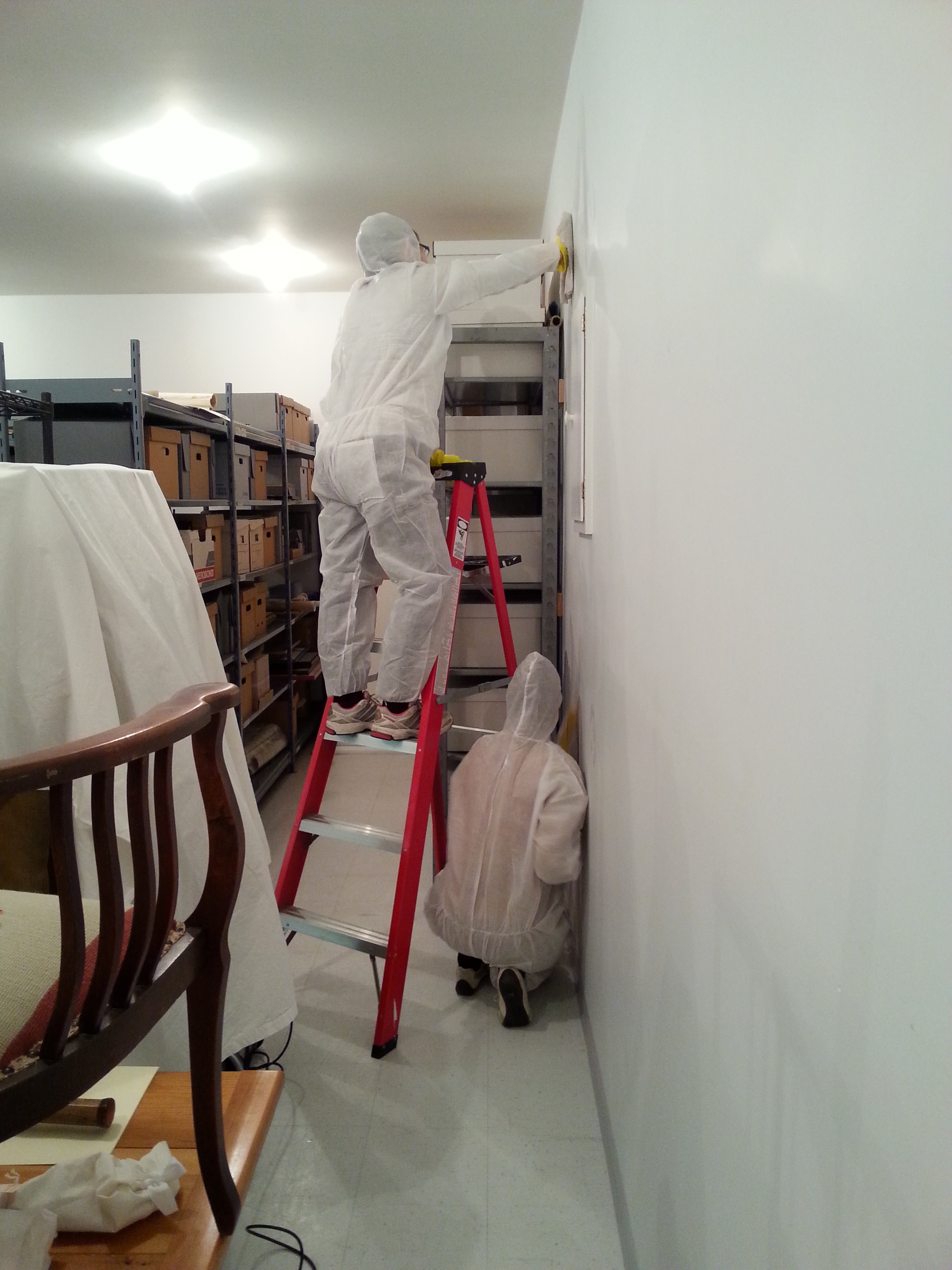The Vault received a thorough cleaning