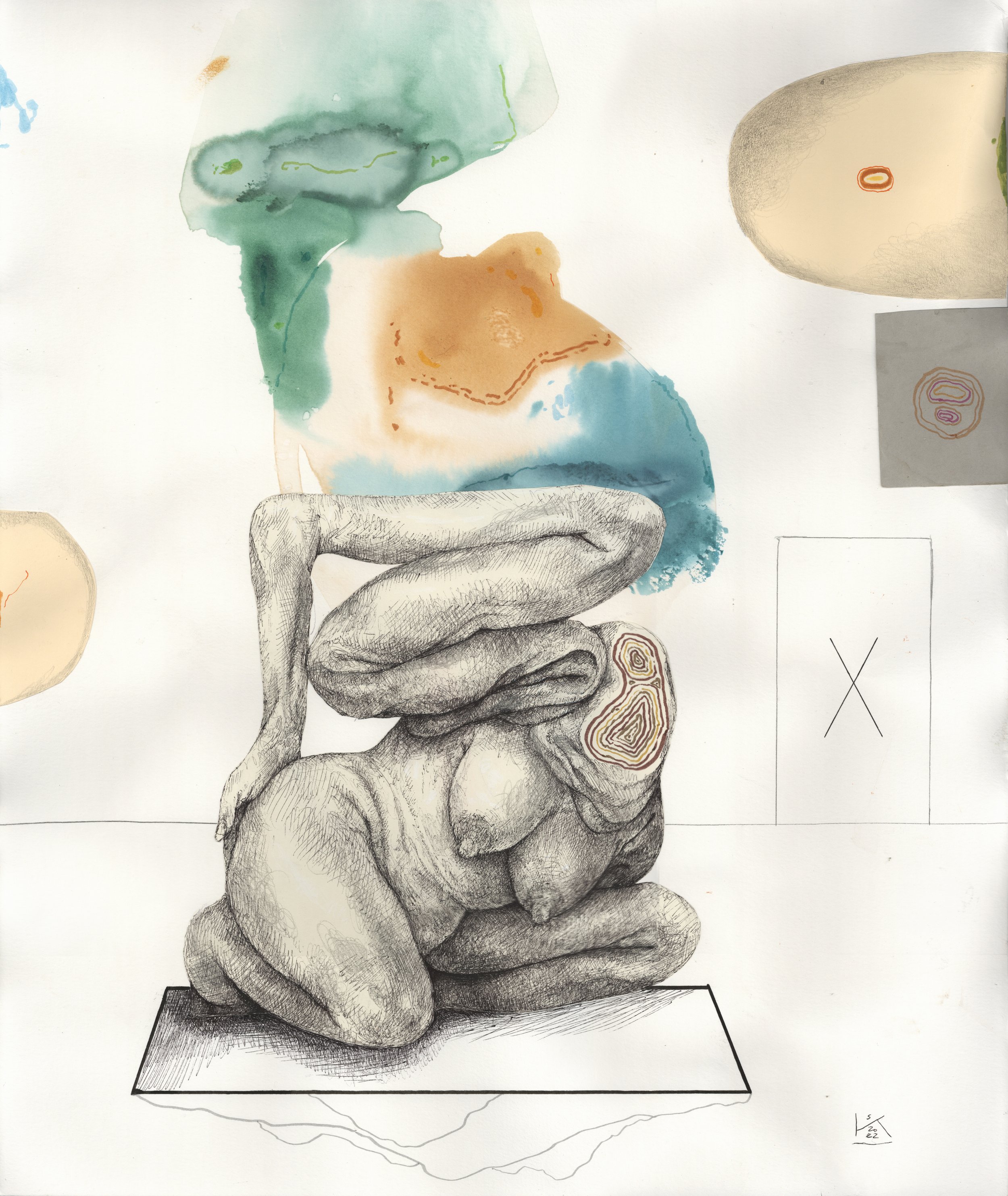 Pompeii Victim on Display