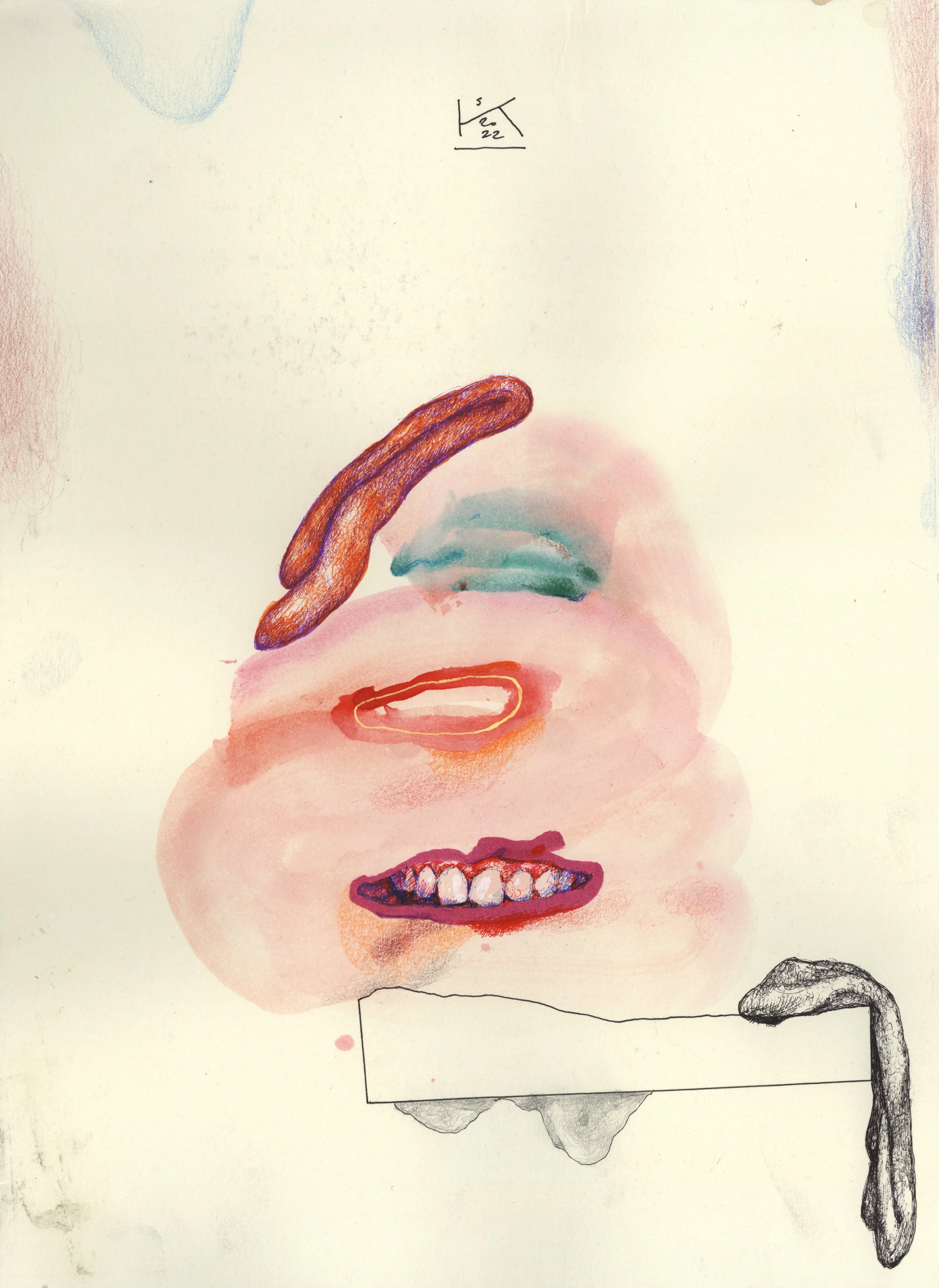 Shelf with Flesh Pile