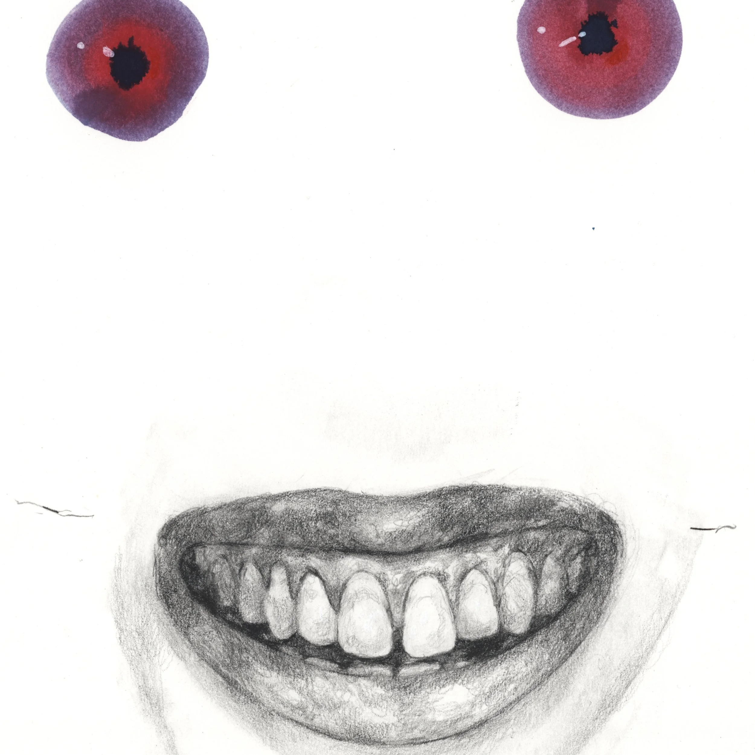 Eye Contact Detail by Steven Ketchum