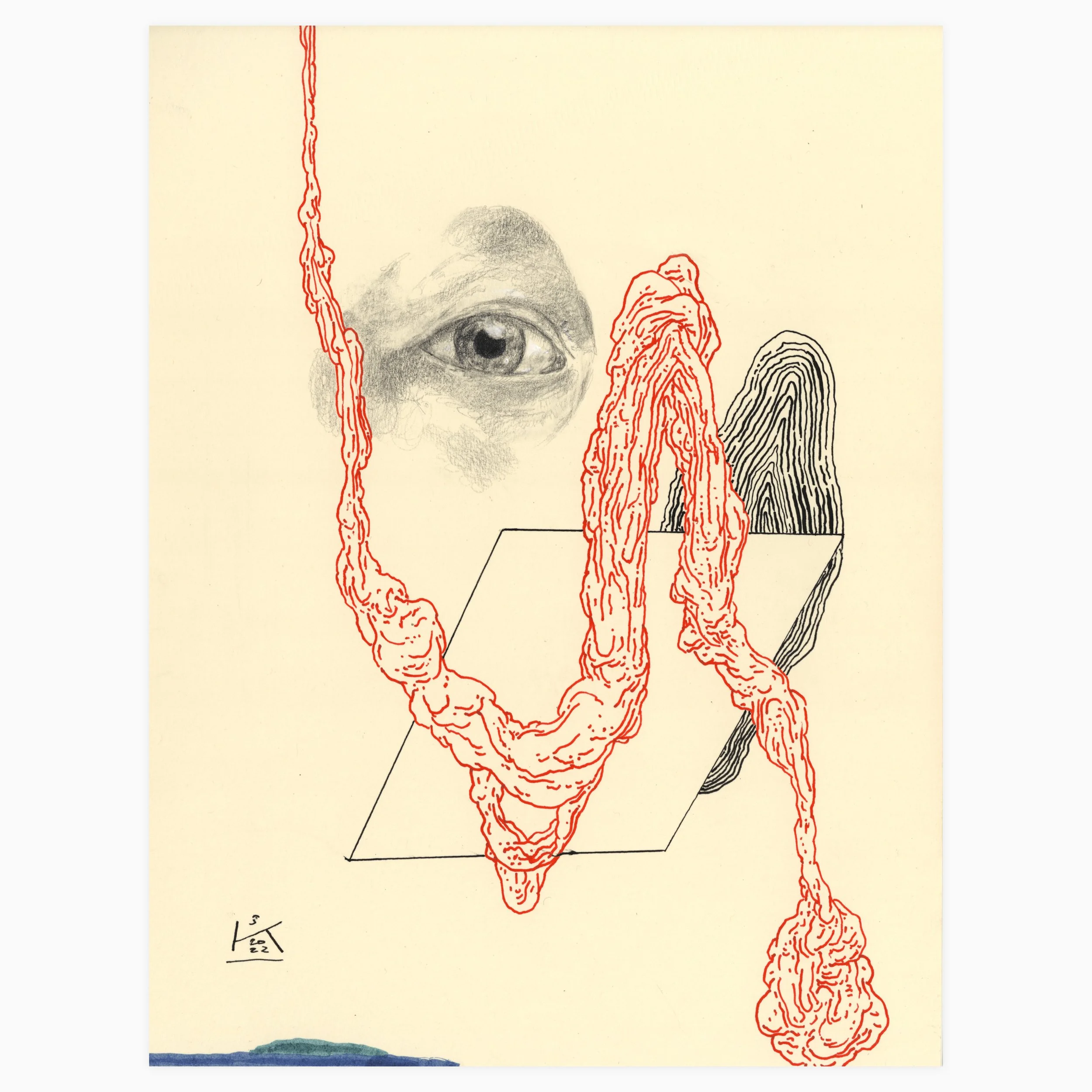 Composition with Fatty Sinew by Steven Ketchum