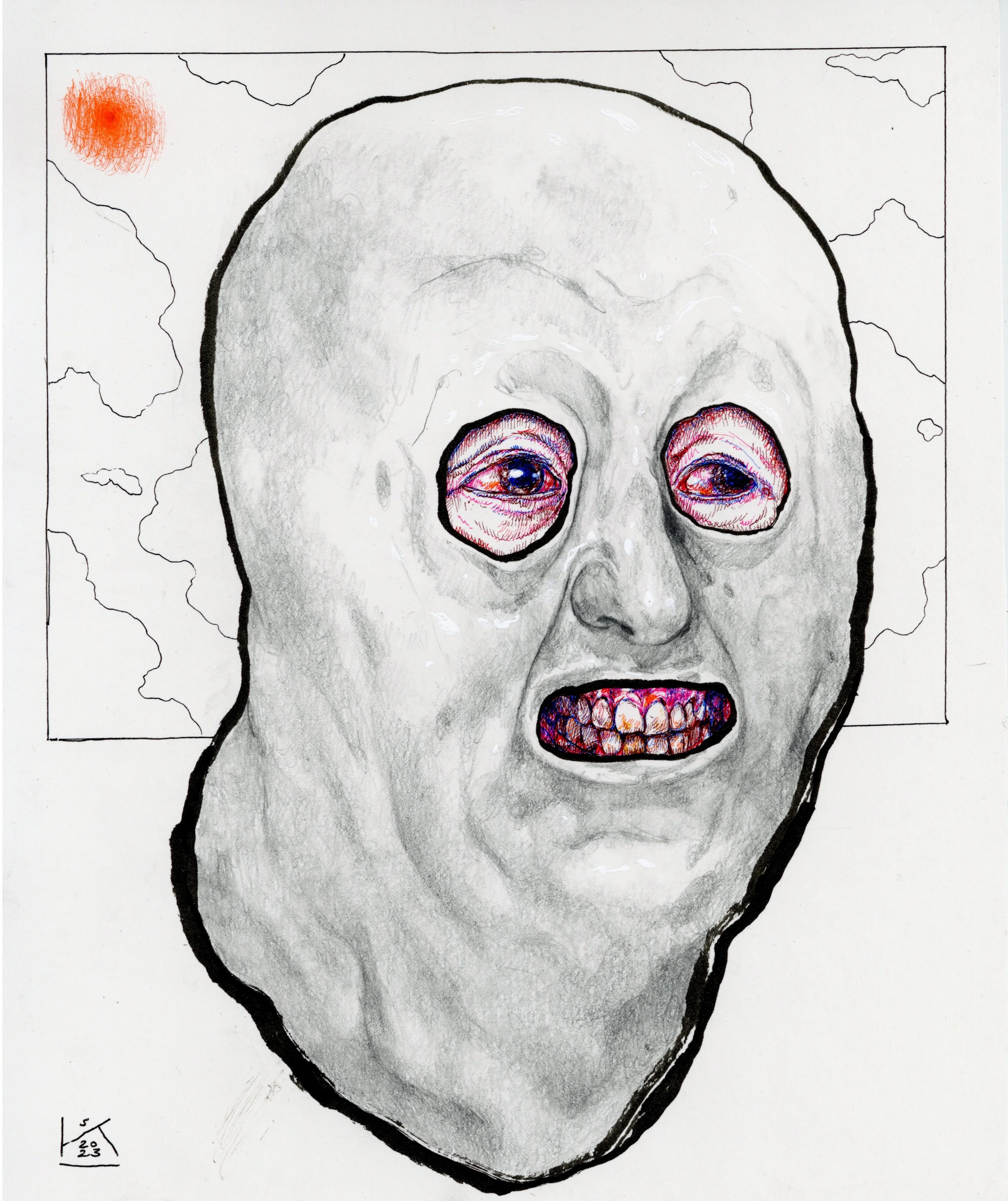 Menace Mask by Steven Ketchum