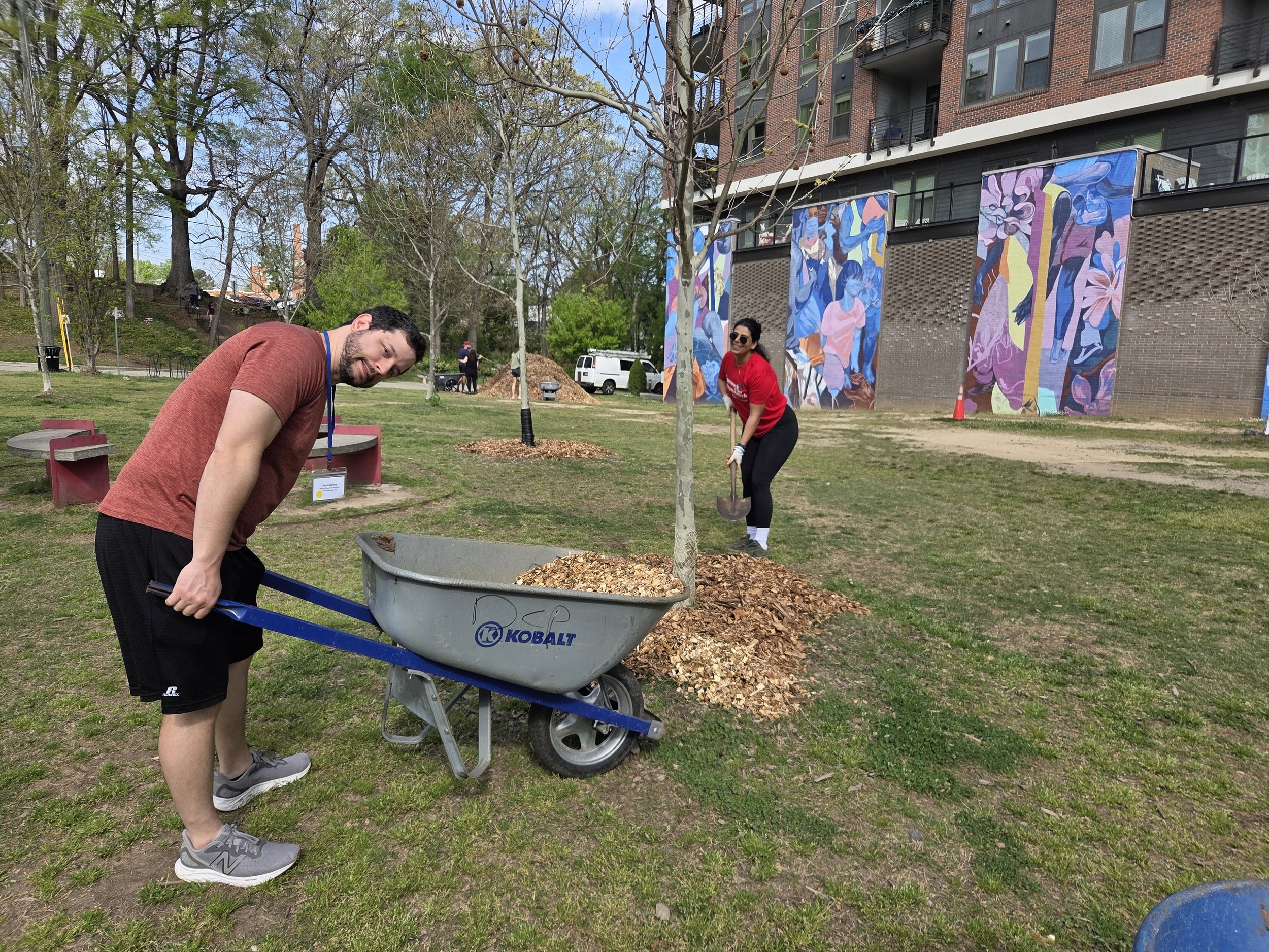  Durham City Park volunteering. 