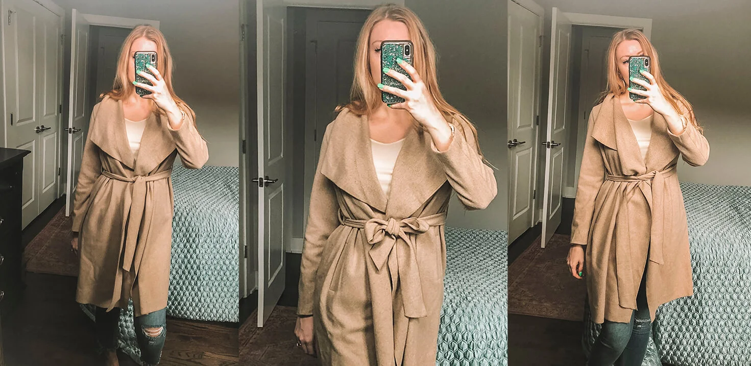 chicwish open front coat