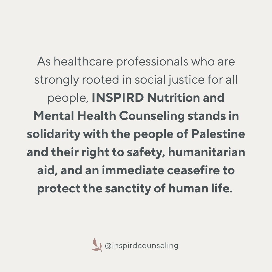 Healthcare is political. Our practice &amp; clinicians are rooted in social justice as the foundation of our work. This means we must show up and use our voices unequivocally in the face of oppression &amp; violence. We should've done this much soone