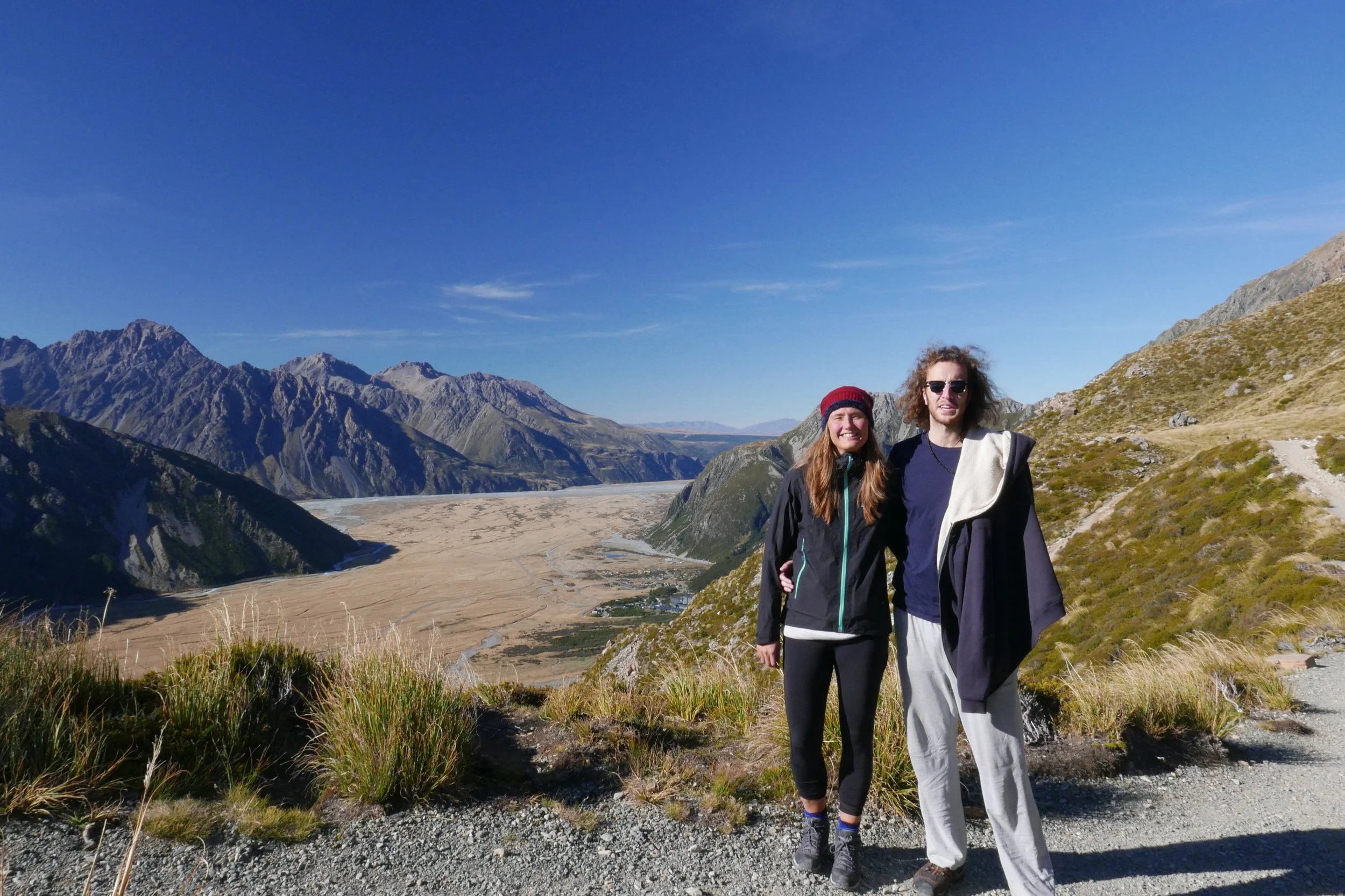 Above Mount Cook village