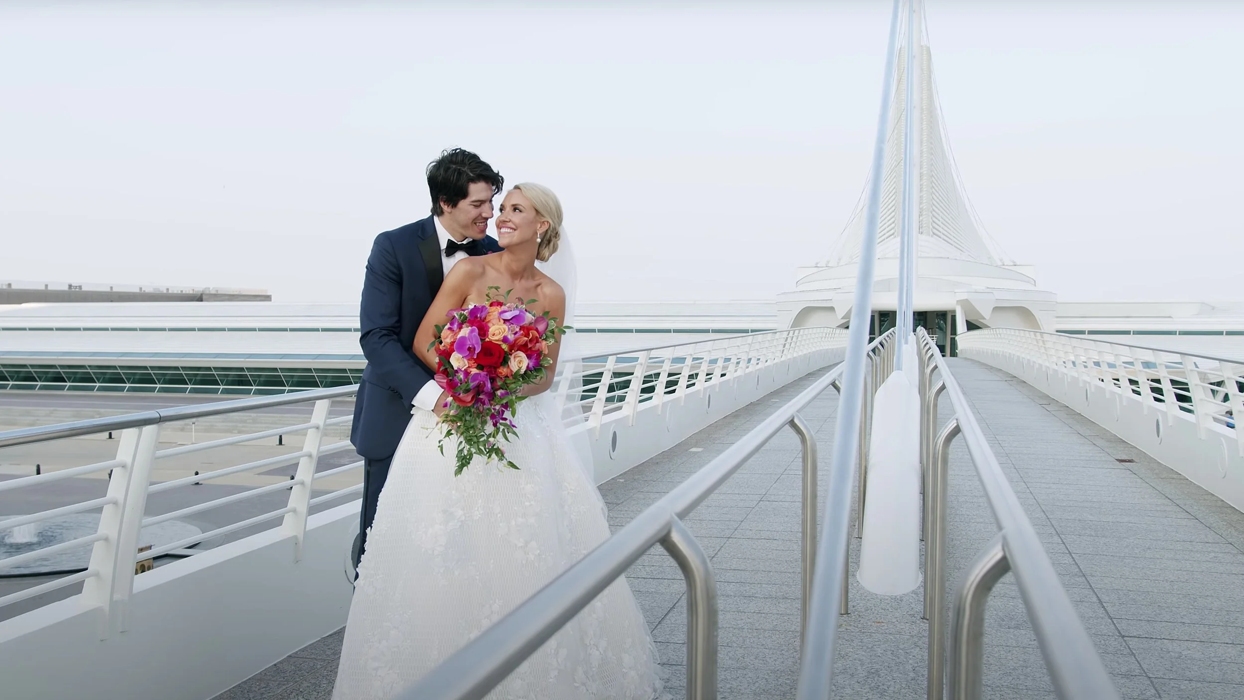 Milwaukee Wedding Videographer | The Milwaukee Art Museum Wedding Video
