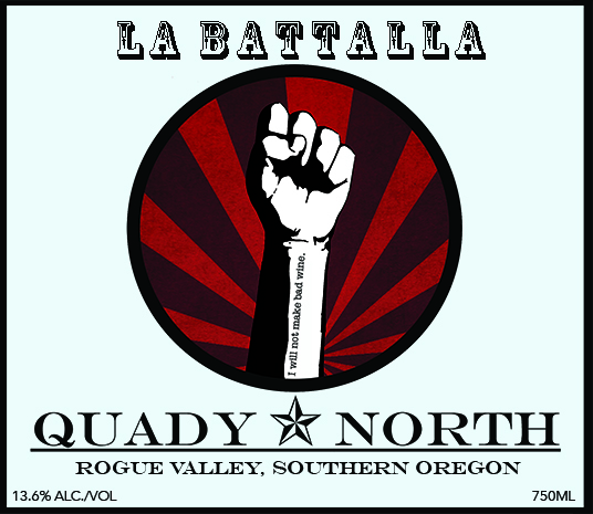 Quady North La Battalla label