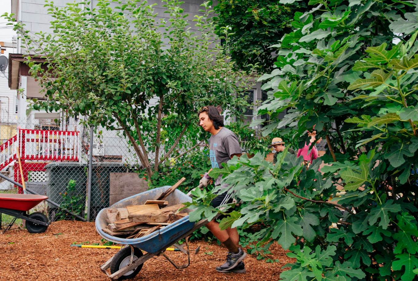 Builders Beyond Boarders helped us to build our Arctic St. community garden!