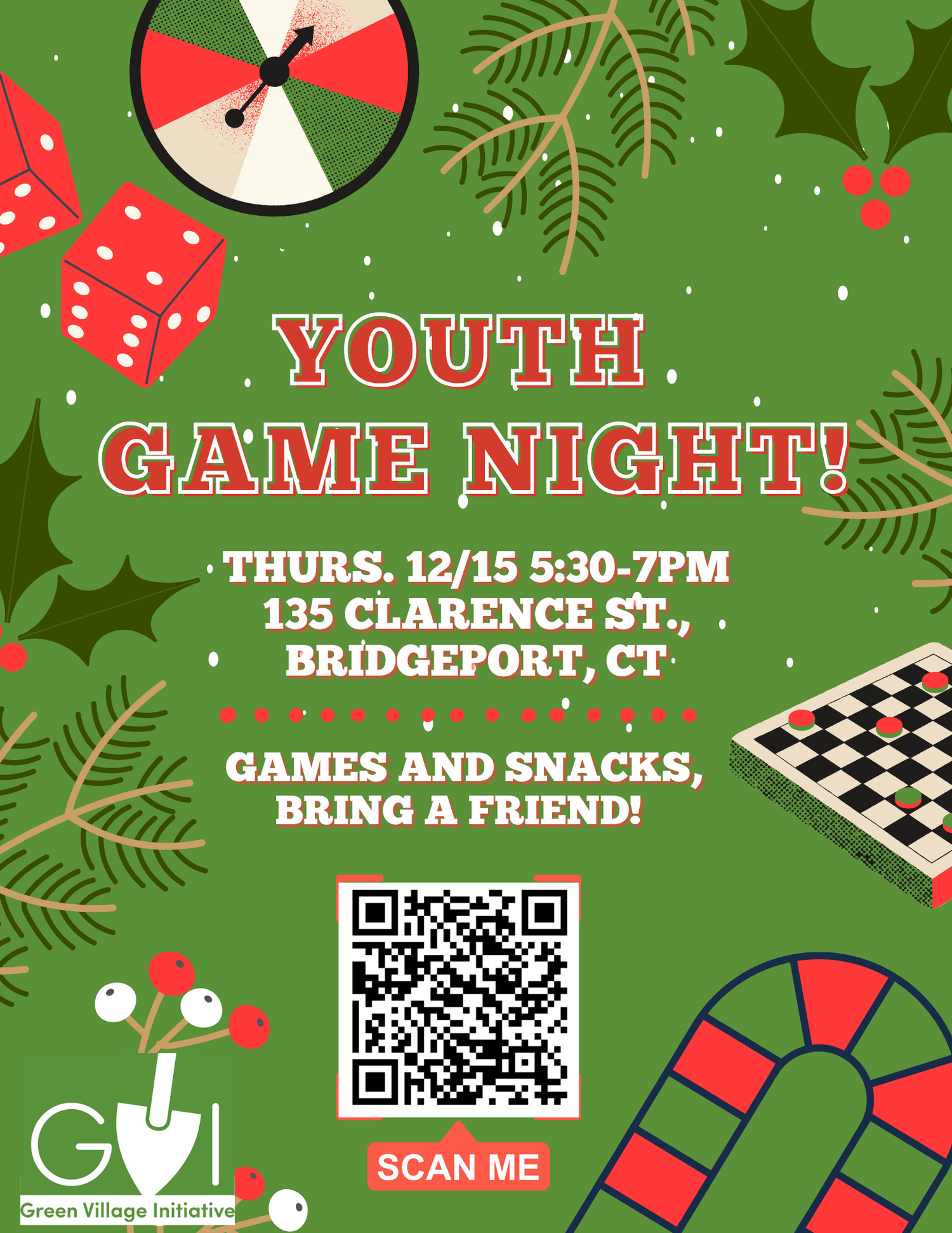 Youth Game Night — Green Village Initiative