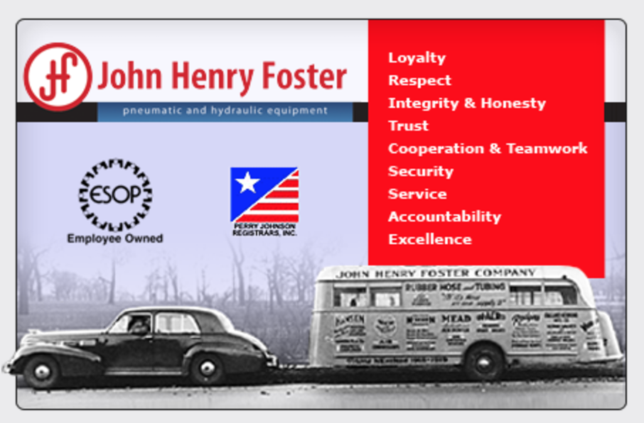 John Henry Foster | Pneumatic & Hydraulic Equipment