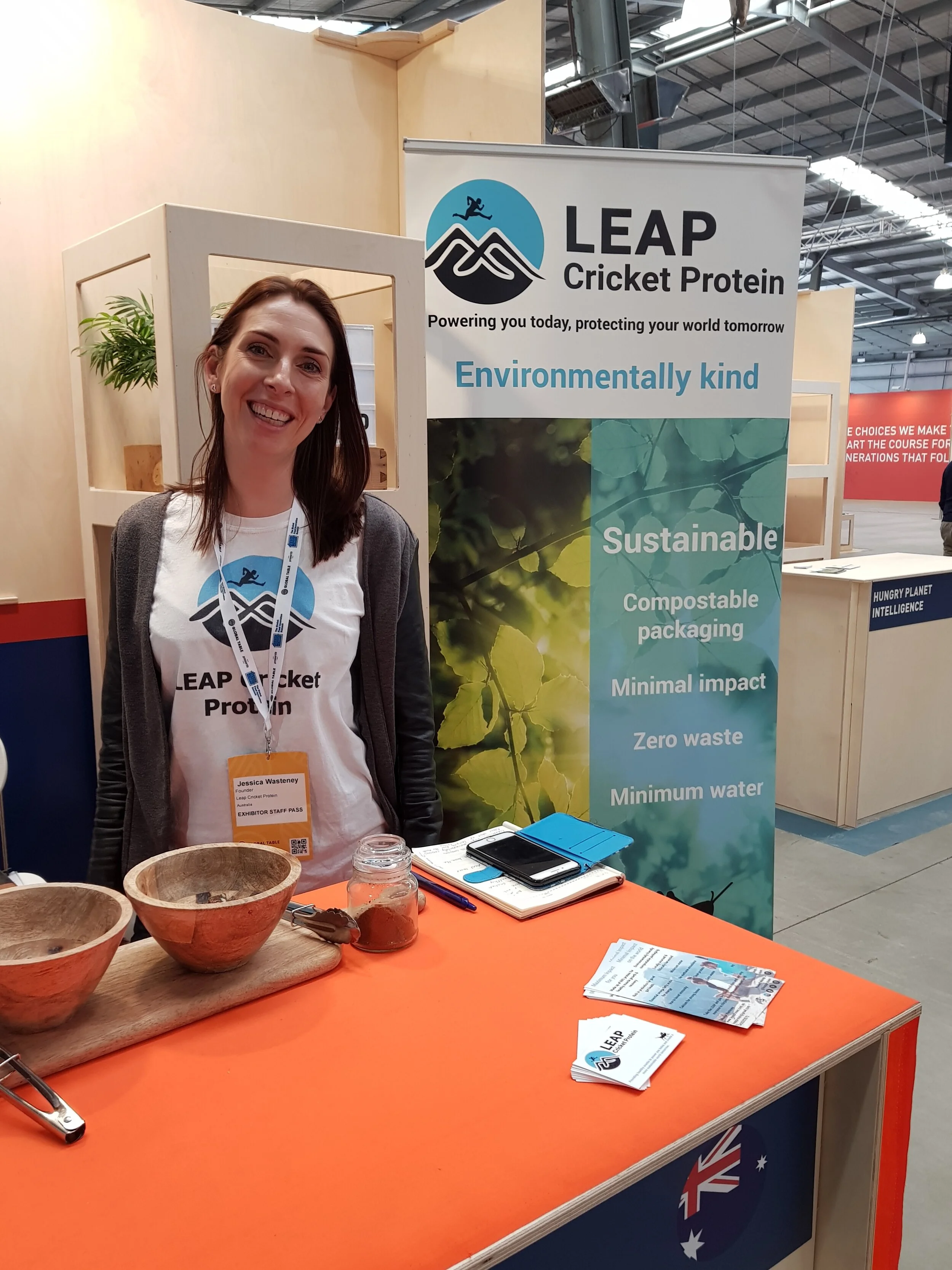 Jessica Wasteney, LEAP Protein at Global Table Australia Sep 2019