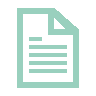 Icon of a document with lines of text and a folded corner