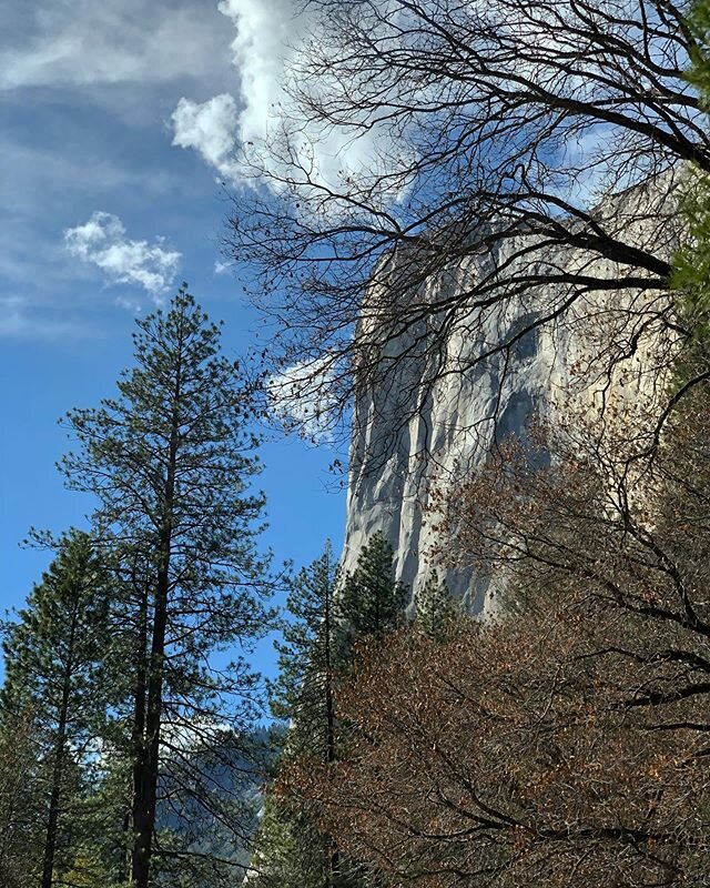 I saw a mountain. #spring #elcapitan #yosemite