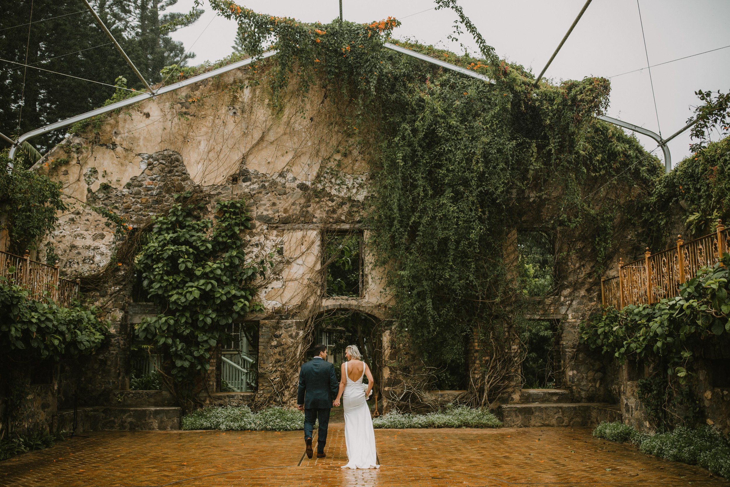 Maui Elopement, Haiku Mill Hawaii Wedding