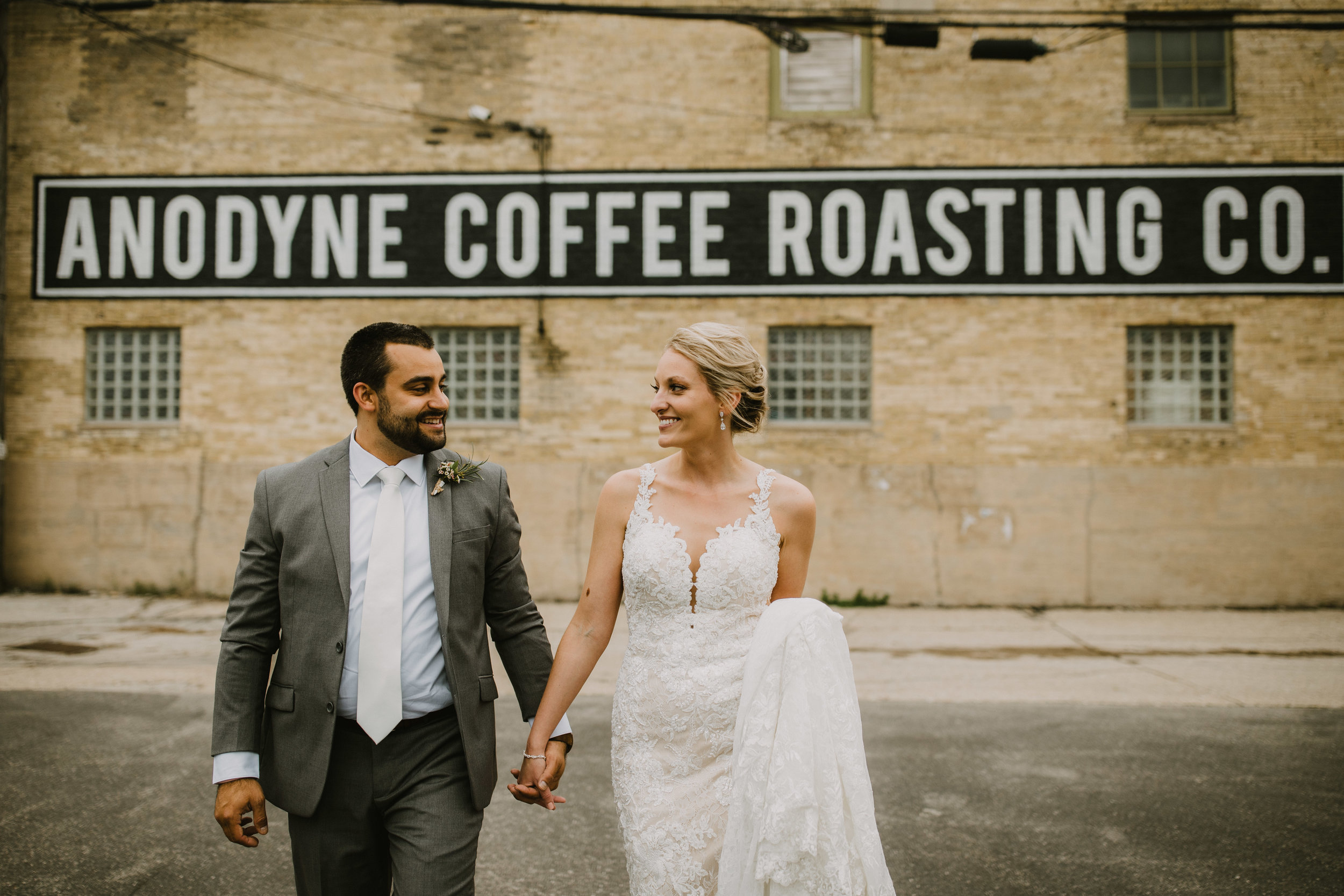 Anodyne Coffee Co. Wedding in Milwaukee