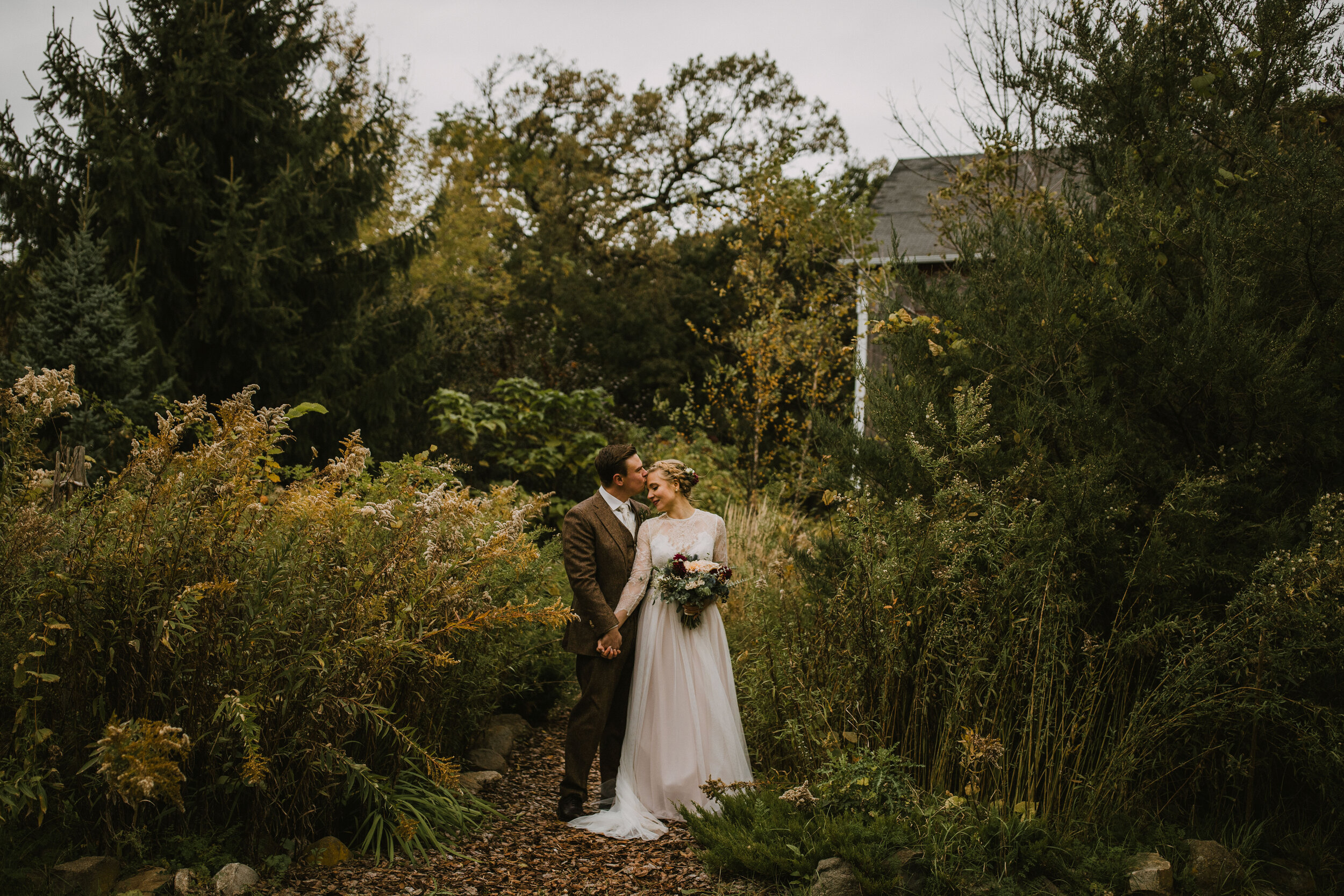 Intimate Fall Barn Wedding