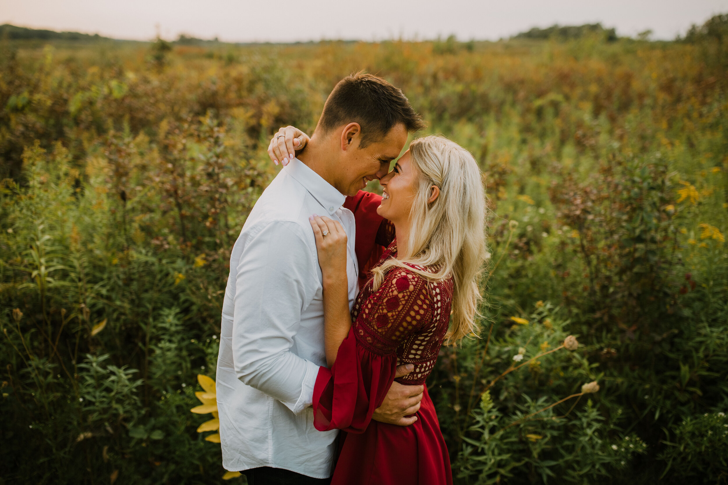 Summer Engagement Session near Milwaukee