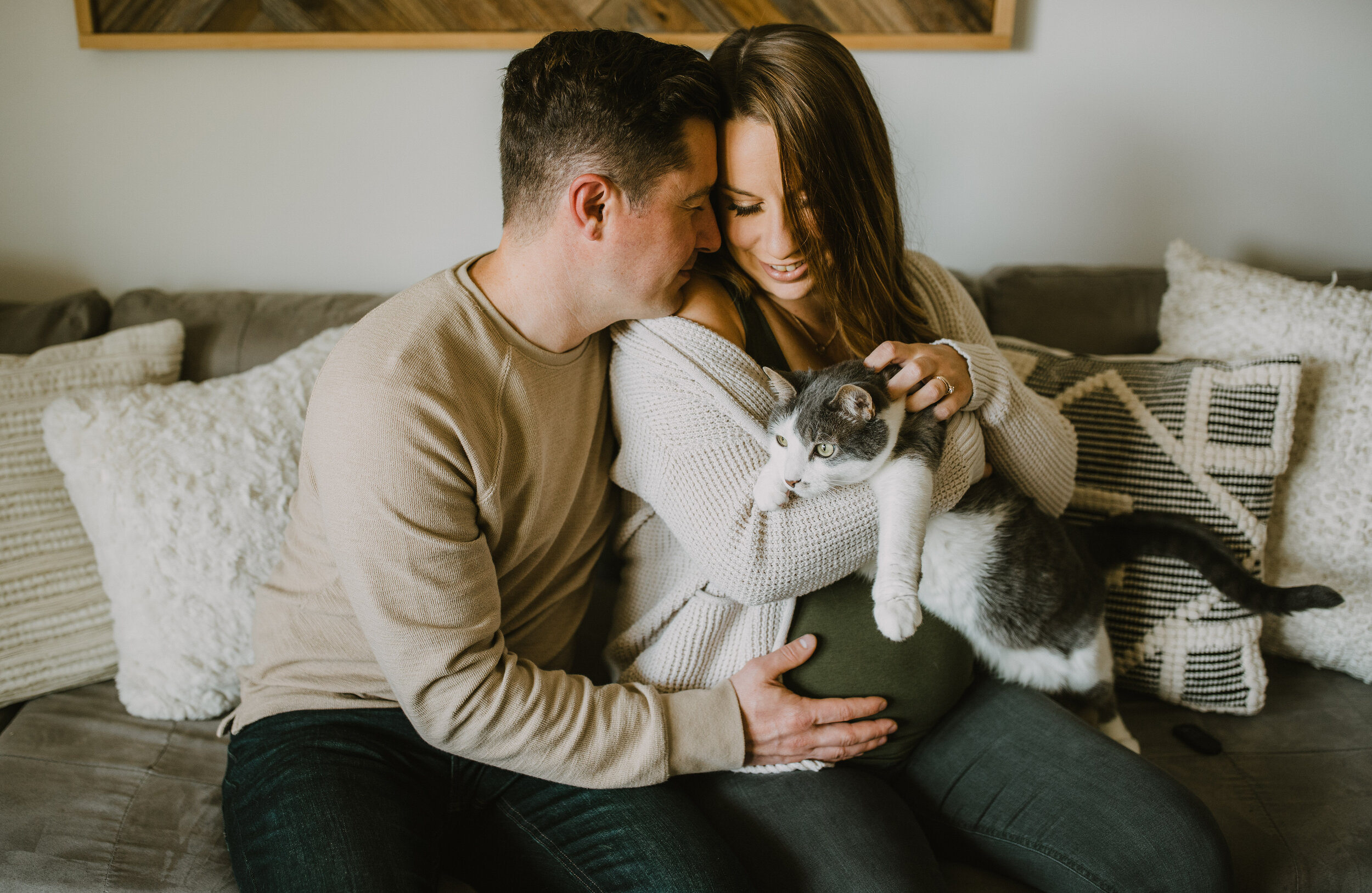 Our In Home Lifestyle Maternity Photos