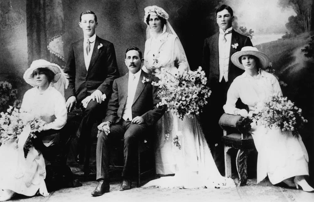 Robinson/Drynan Wedding - 1917. Trends come and go but style is as timeless as the love you share with your partner.