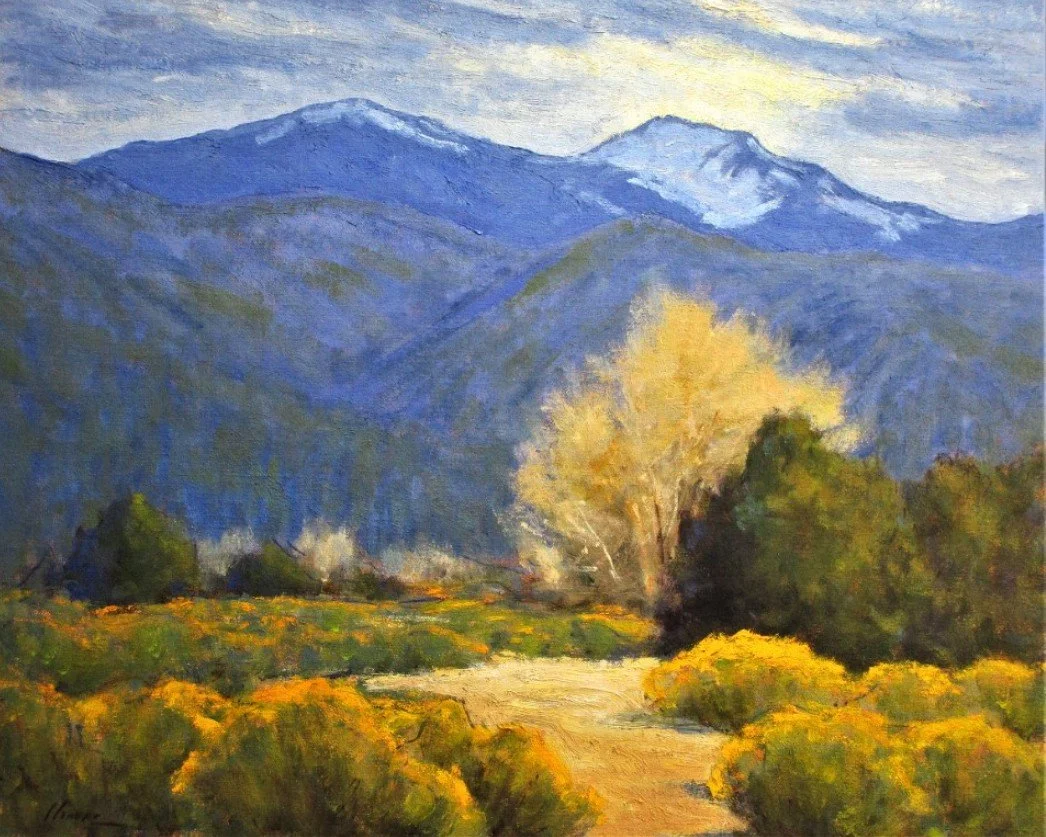 SOLD Song of the Morning Lark Oil 16" x 20"