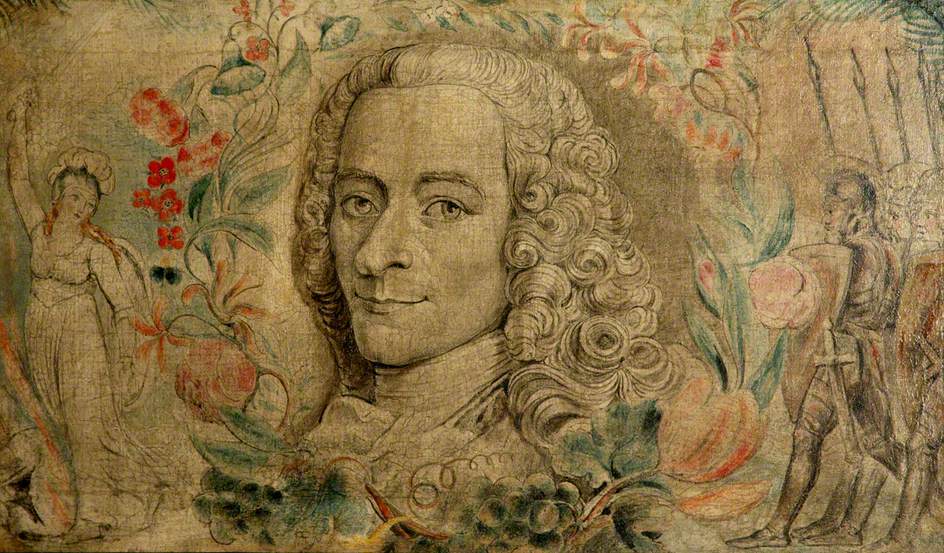 Voltaire, by William Blake