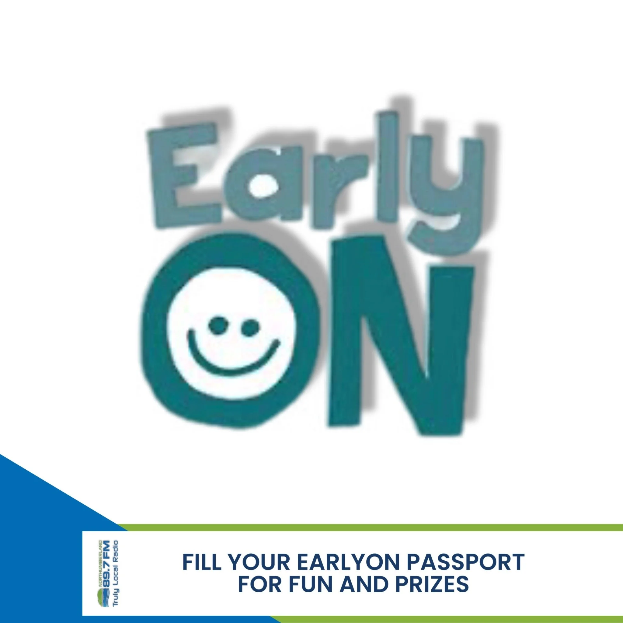 Fill your EarlyON passport for fun and prizes