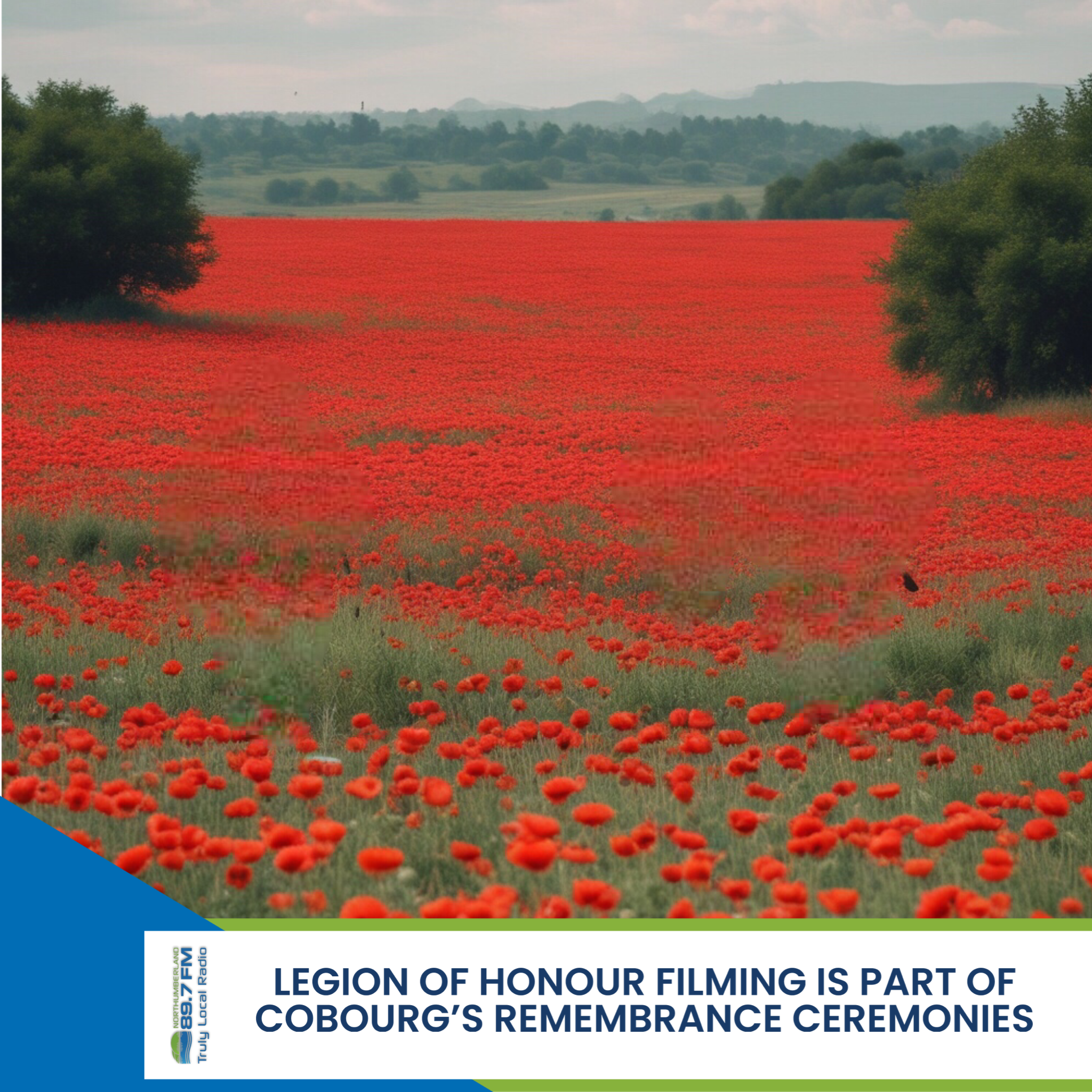 Legion of Honour filming is part of Cobourg's Remembrance ceremonies