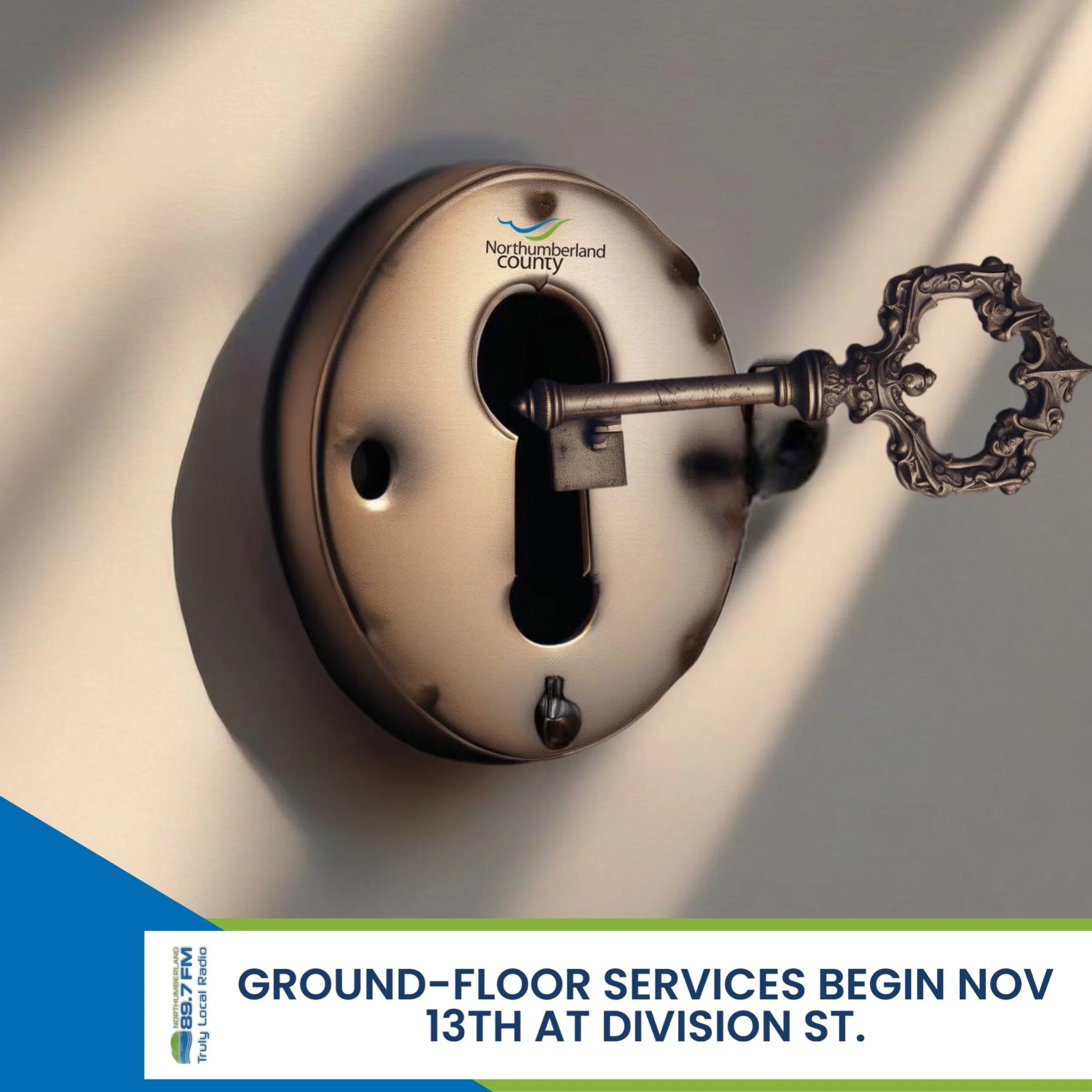 Ground-floor services begin Nov. 13 at 310 Division St.