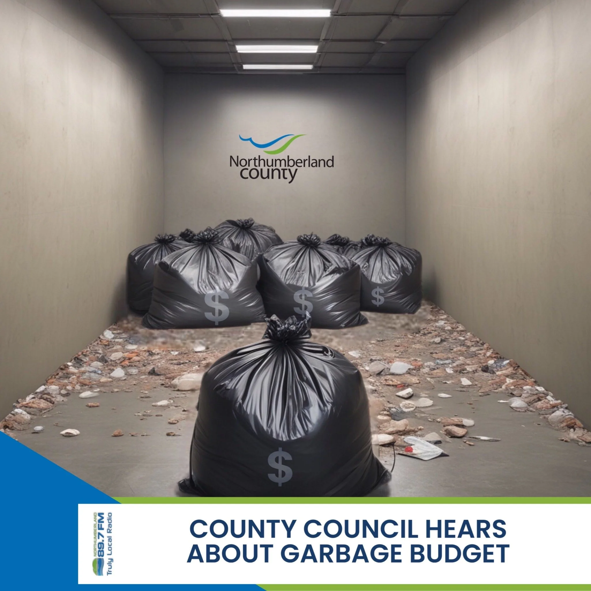 County council hears about garbage budget