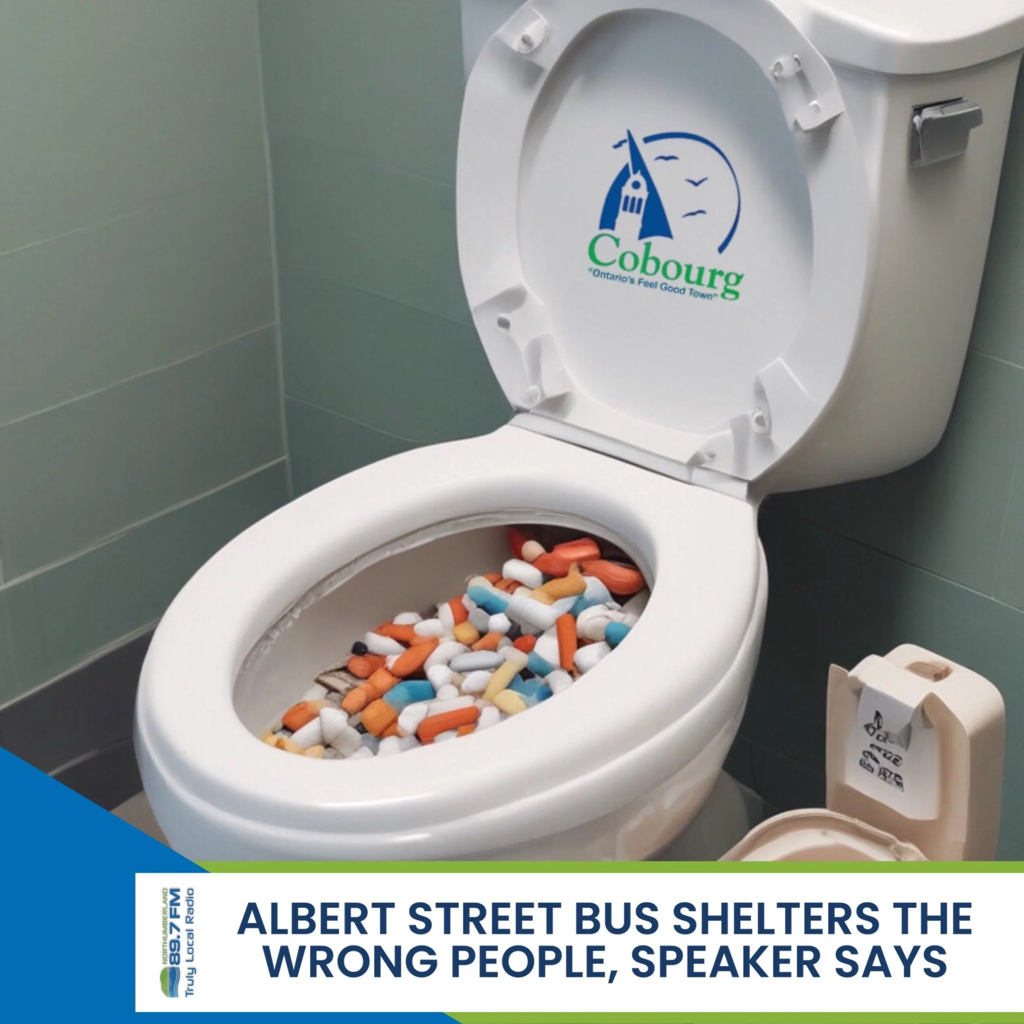 Albert Street bus shelters the wrong people, speaker says