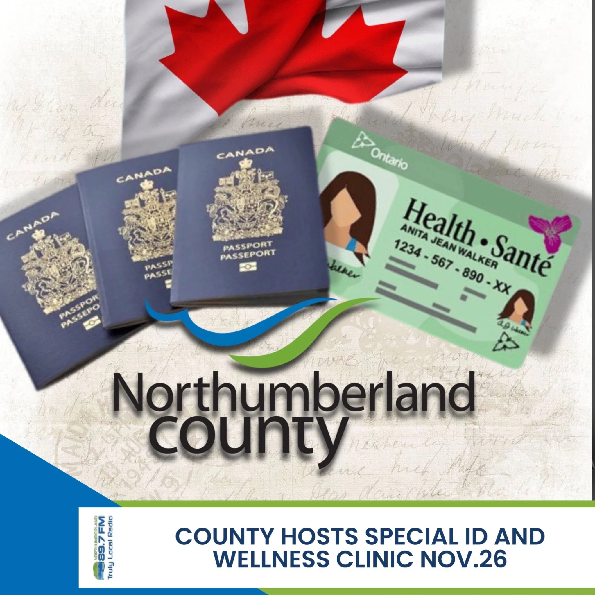 County hosts Special ID and Wellness Clinic Nov. 26