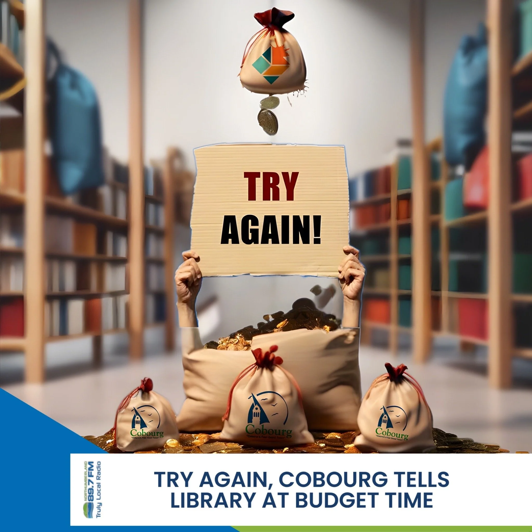 Try again, Cobourg tells library at budget time
