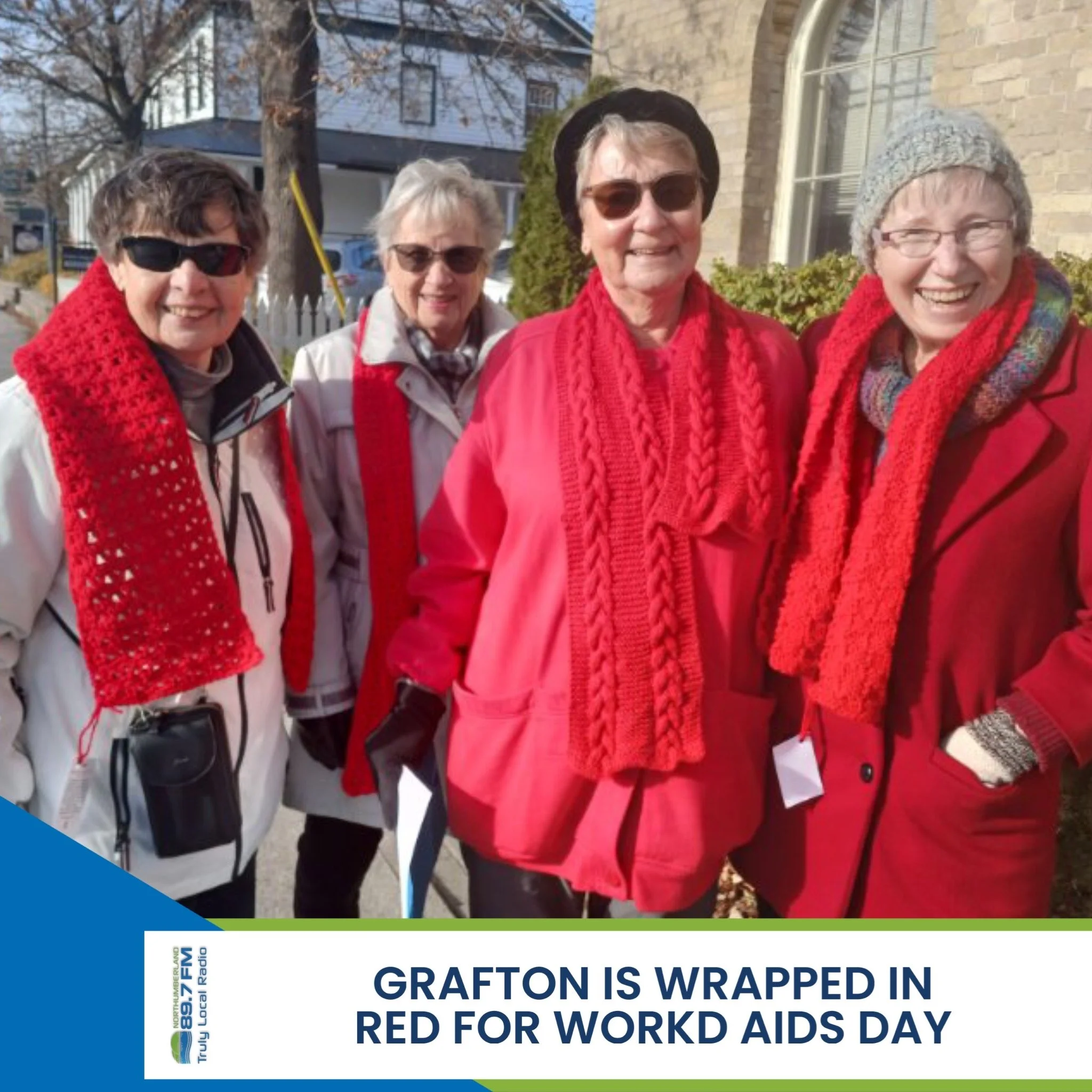 Grafton is wrapped in red for World AIDS Day