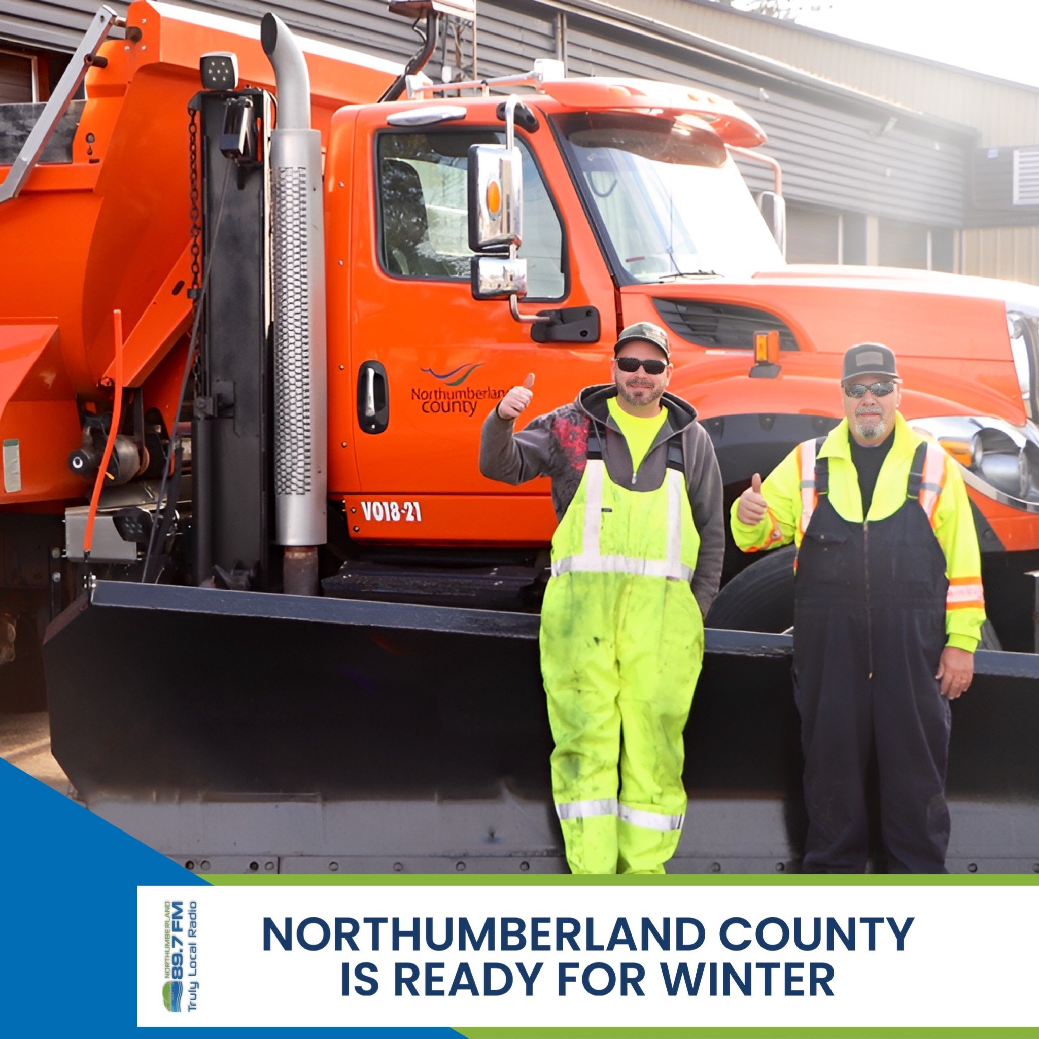 Northumberland County is ready for winter