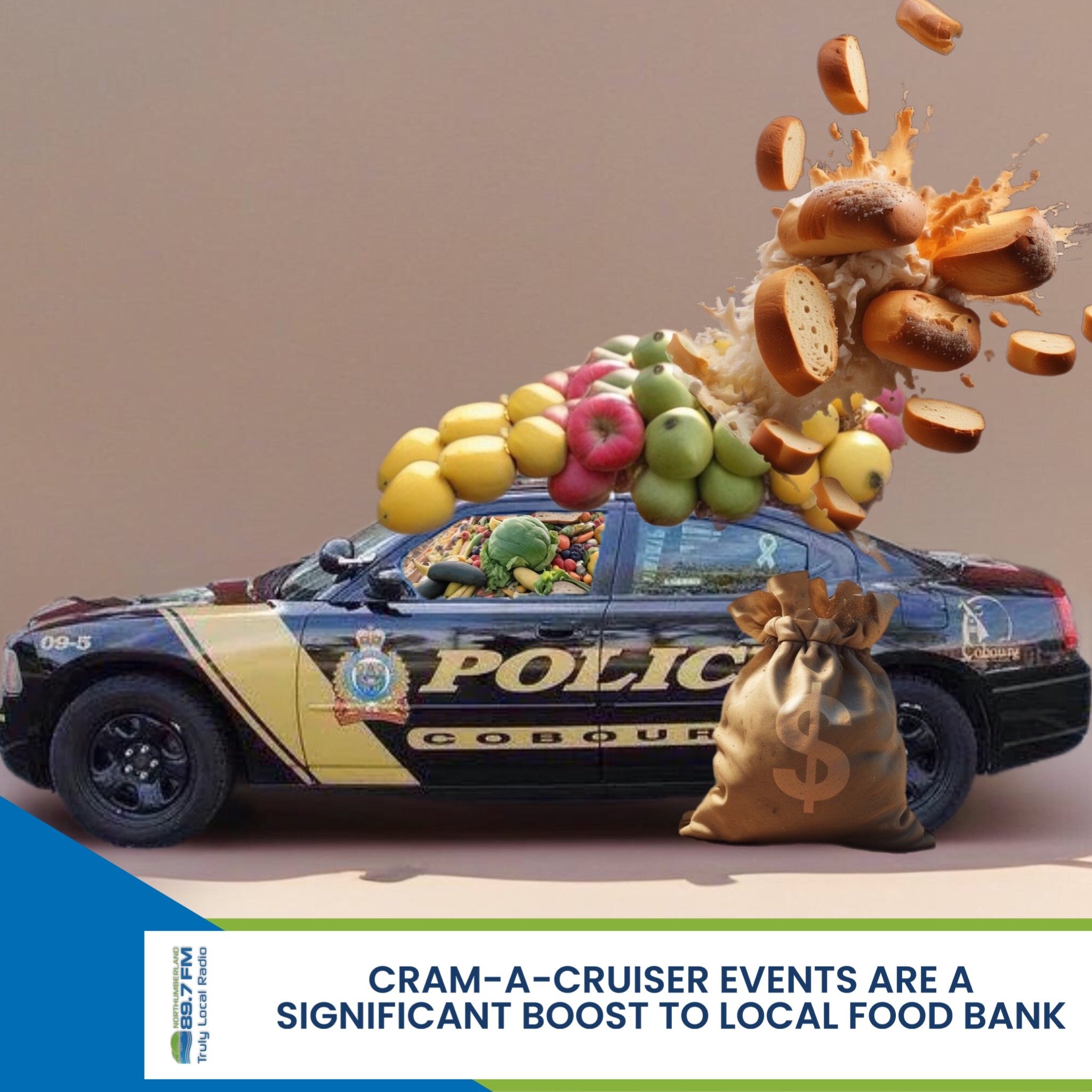 Cram-A-Cruiser events are a significant boost to local food bank