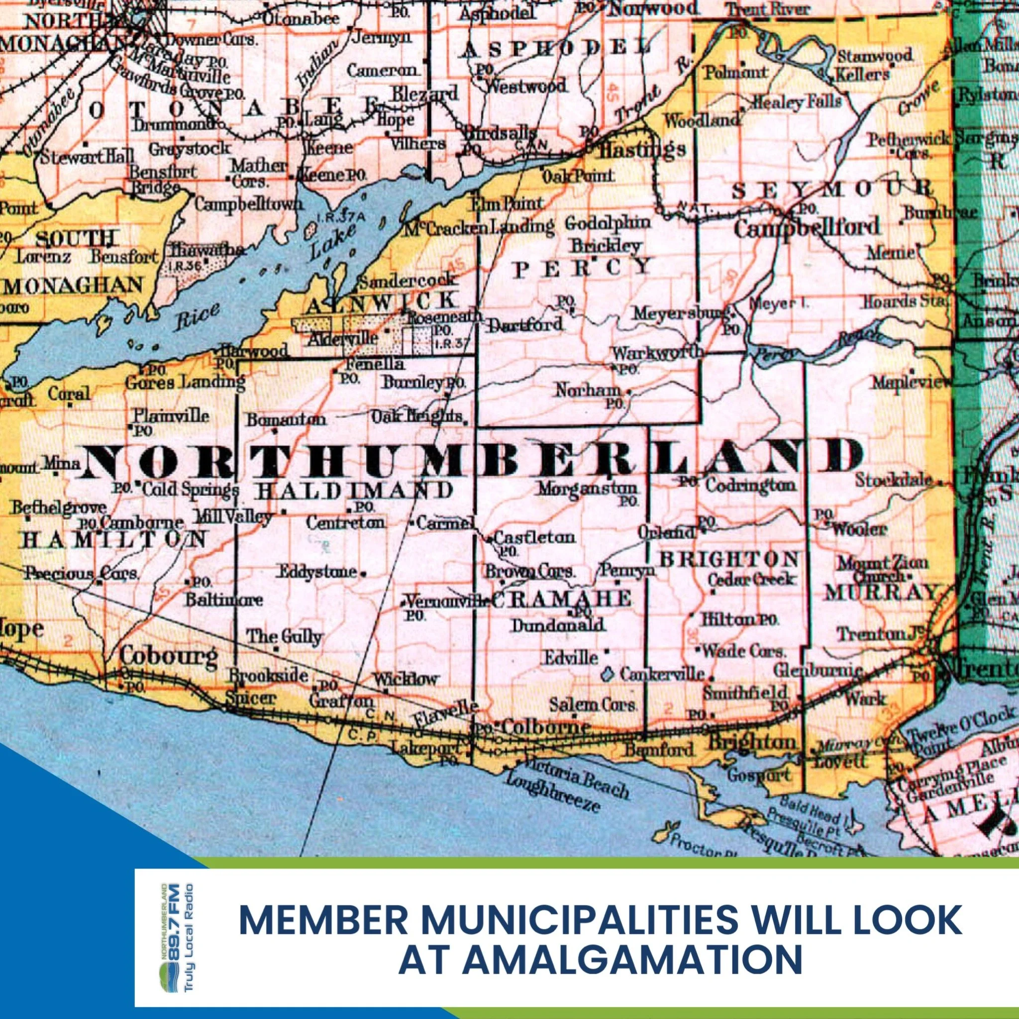 Member municipalities will look at amalgamation