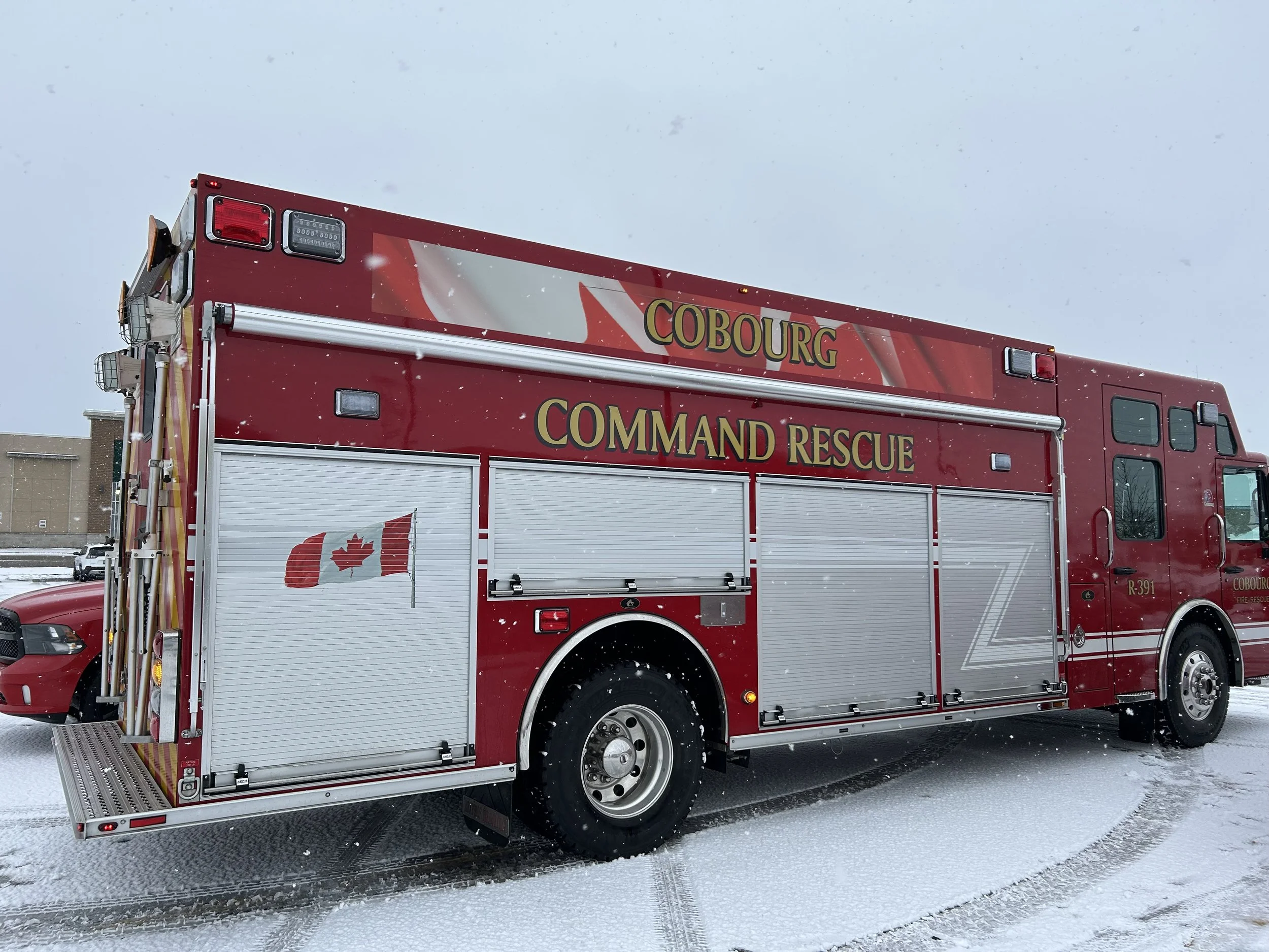 401 collision with fire truck had positive outcome